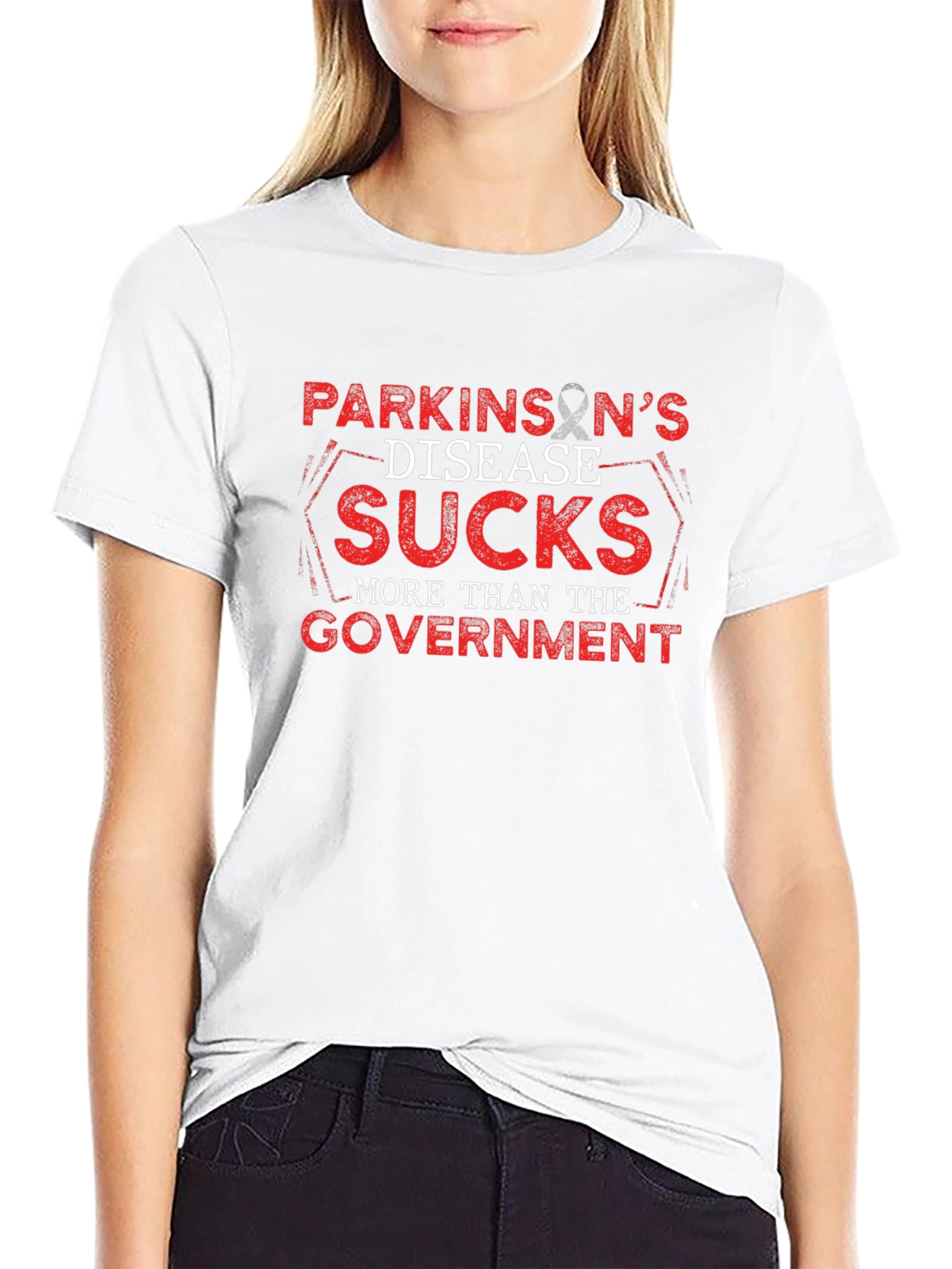 Parkinsons Disease Sucks Graphic T-Shirt