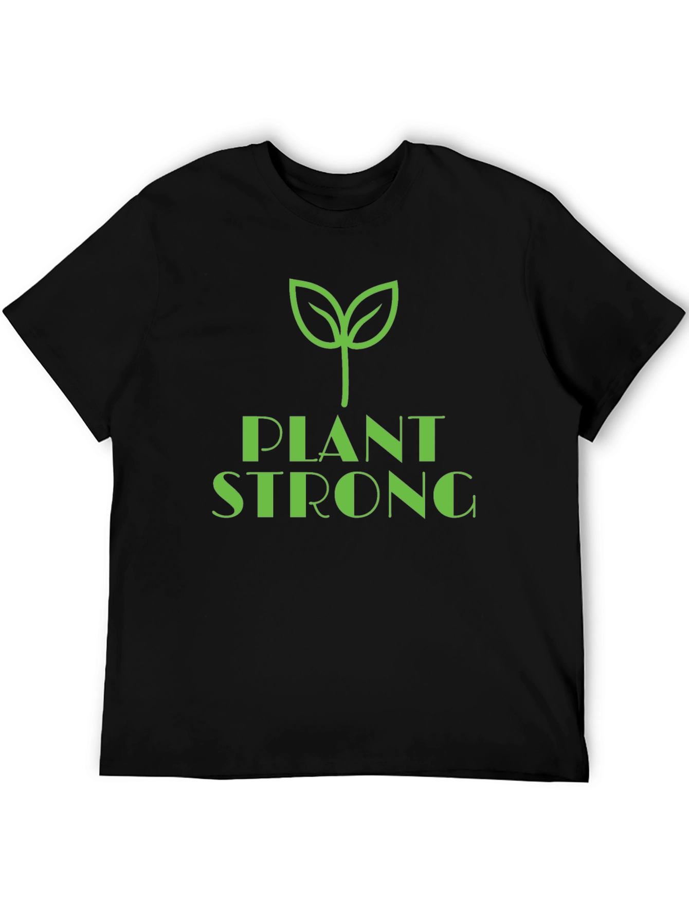 Plant Strong Graphic Tee - Vegan Lifestyle Shirt