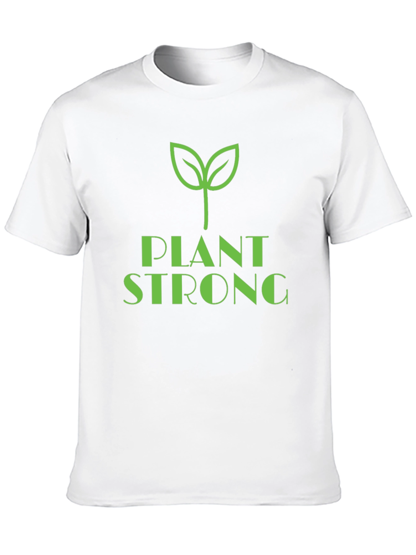 Plant Strong Graphic Tee - Vegan Lifestyle Shirt