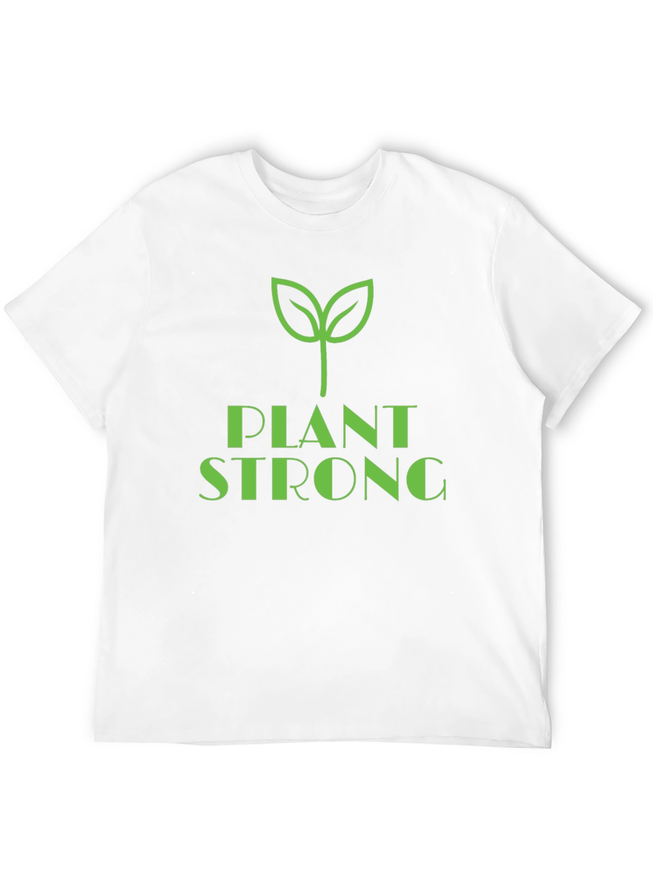 Plant Strong Graphic Tee - Vegan Lifestyle Shirt