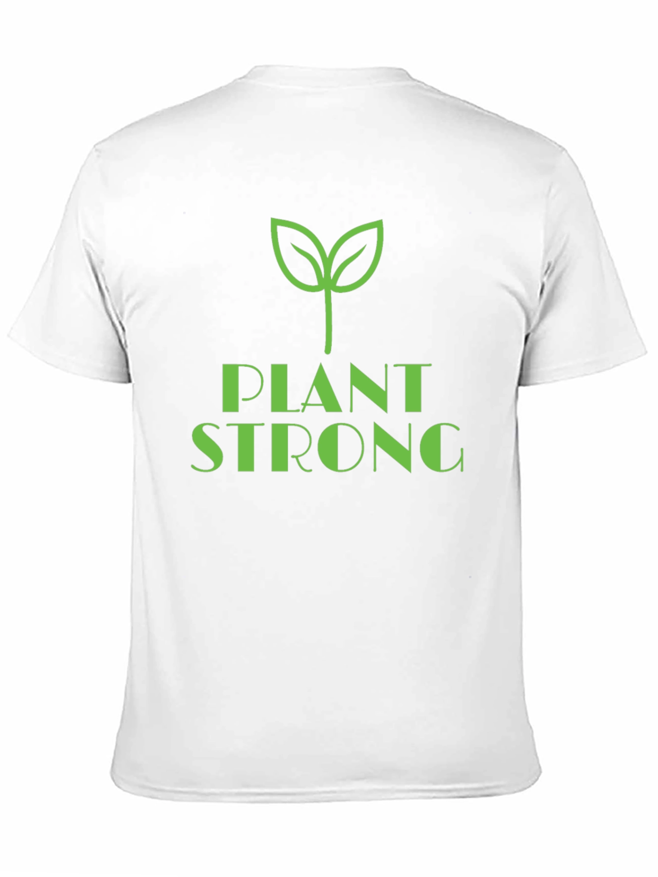 Plant Strong Graphic Tee - Vegan Lifestyle Shirt