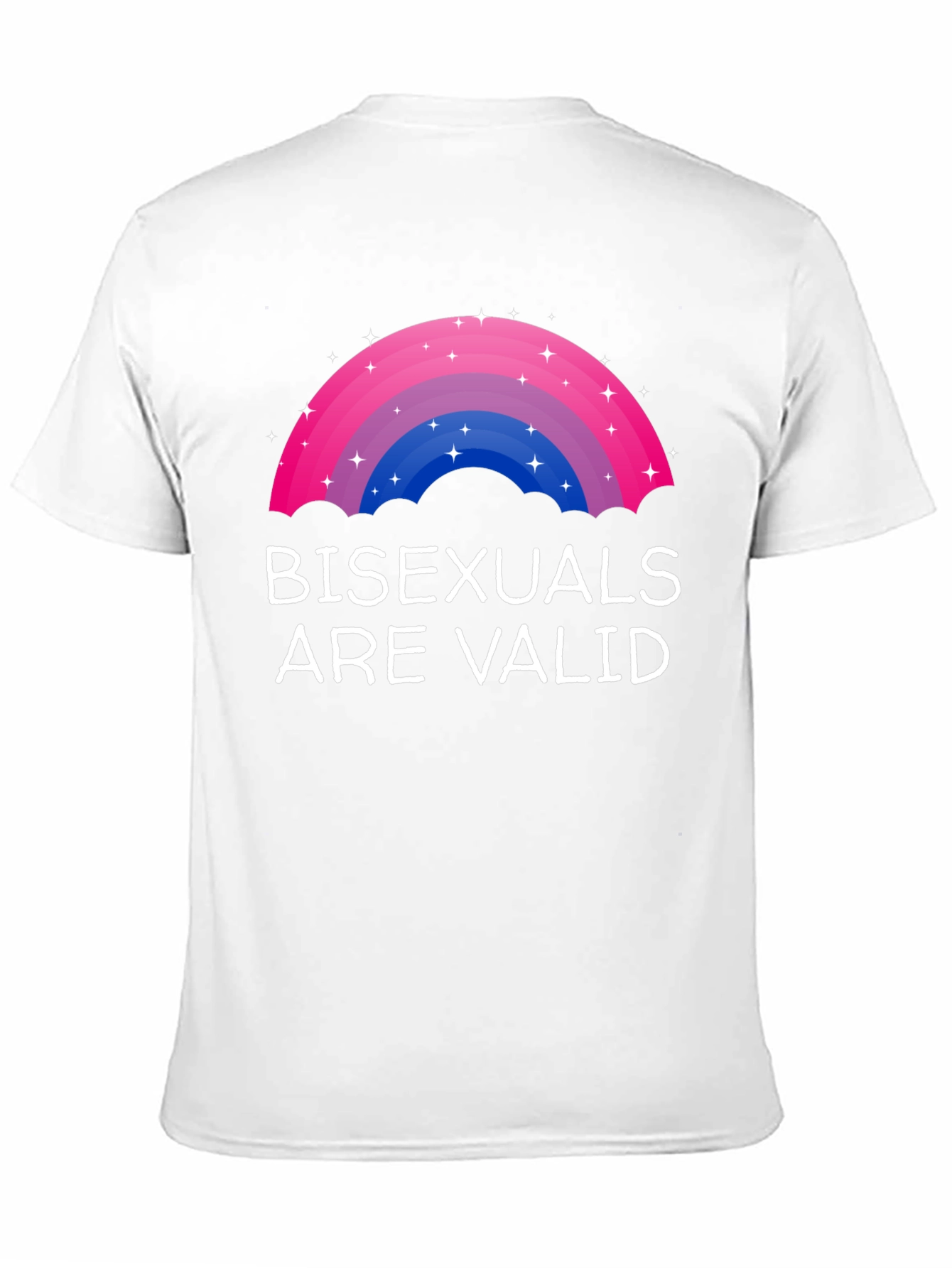 Bisexuals Are Valid Rainbow Pride T-Shirt