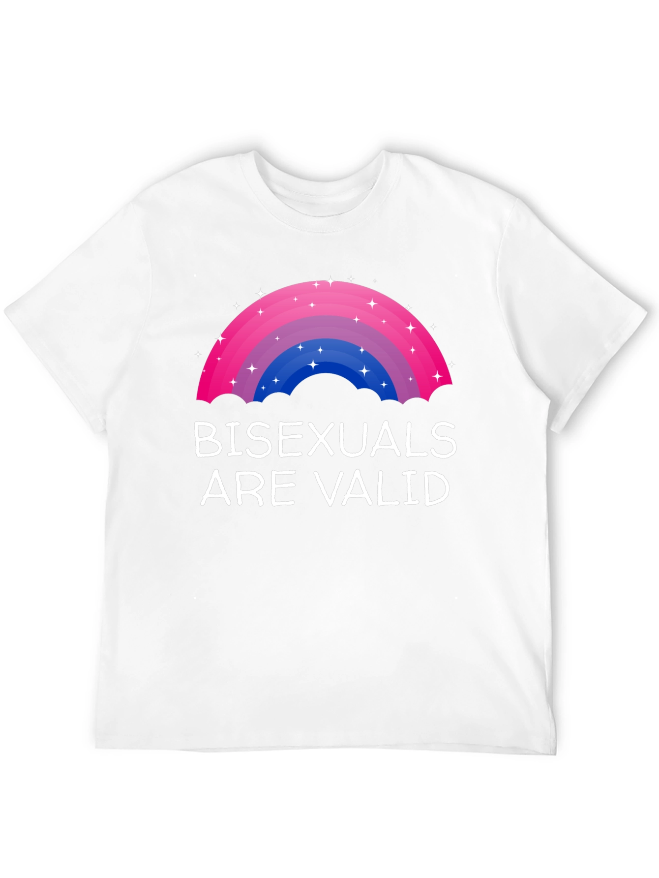 Bisexuals Are Valid Rainbow Pride T-Shirt