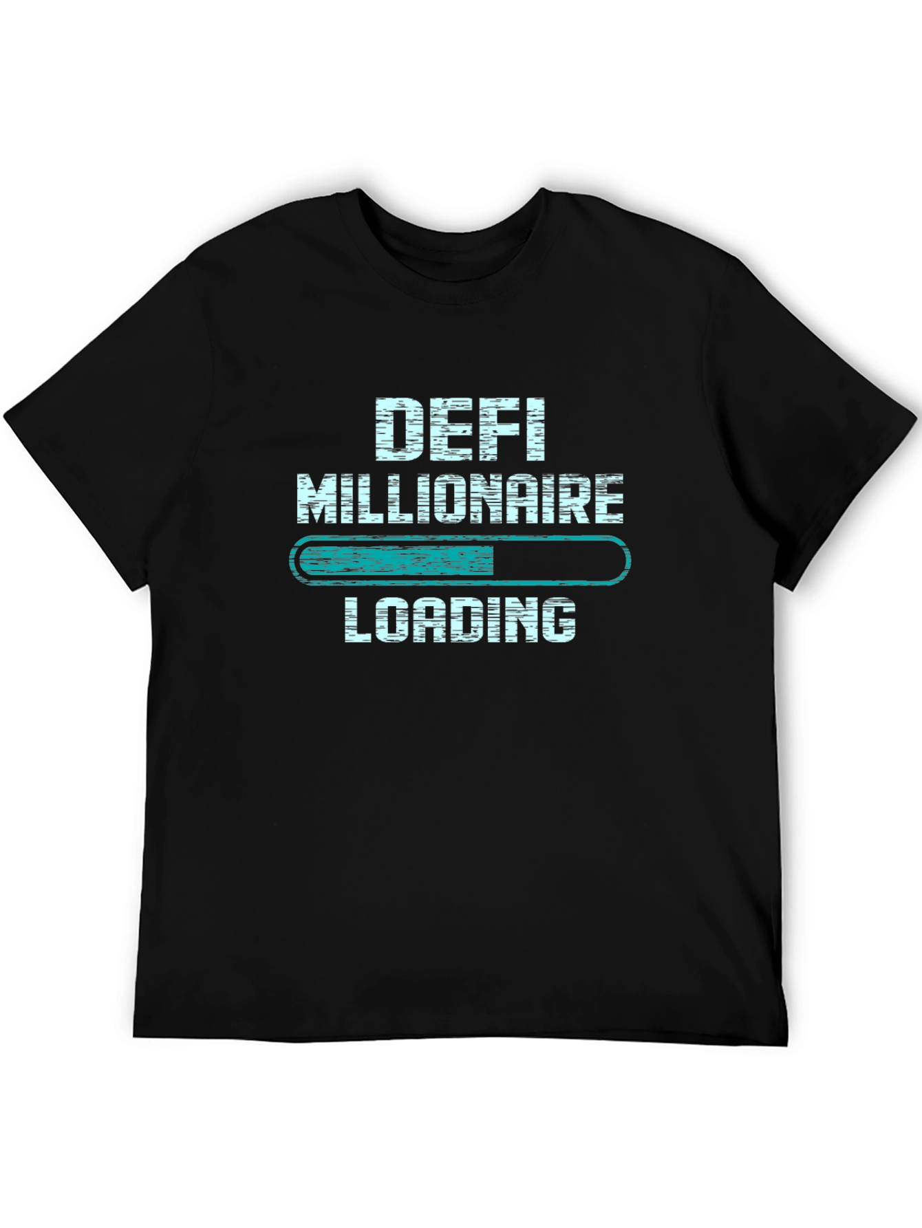 DeFi Millionaire Loading T-Shirt - Black