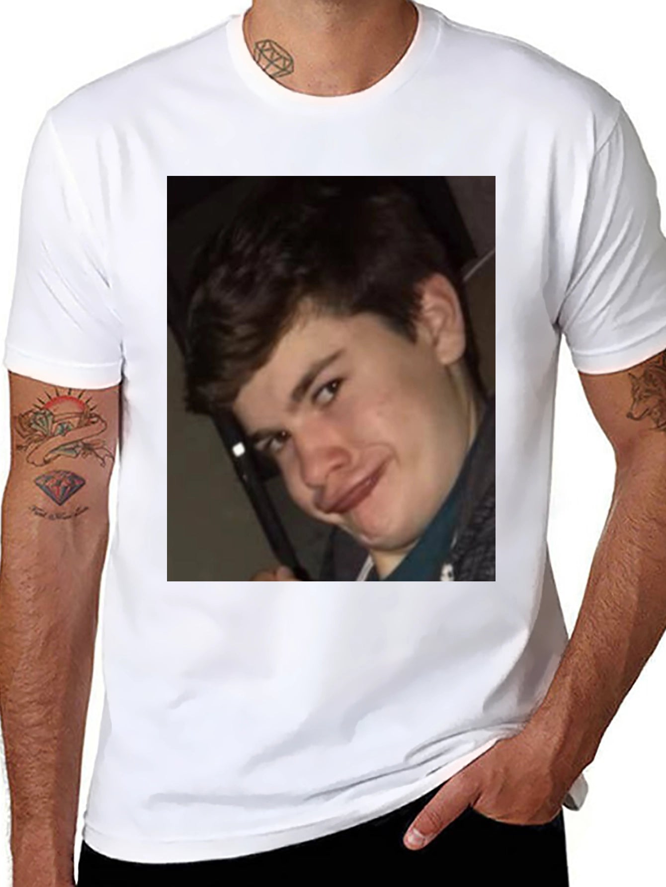 Funny Face Tee - Unique Graphic T-Shirt