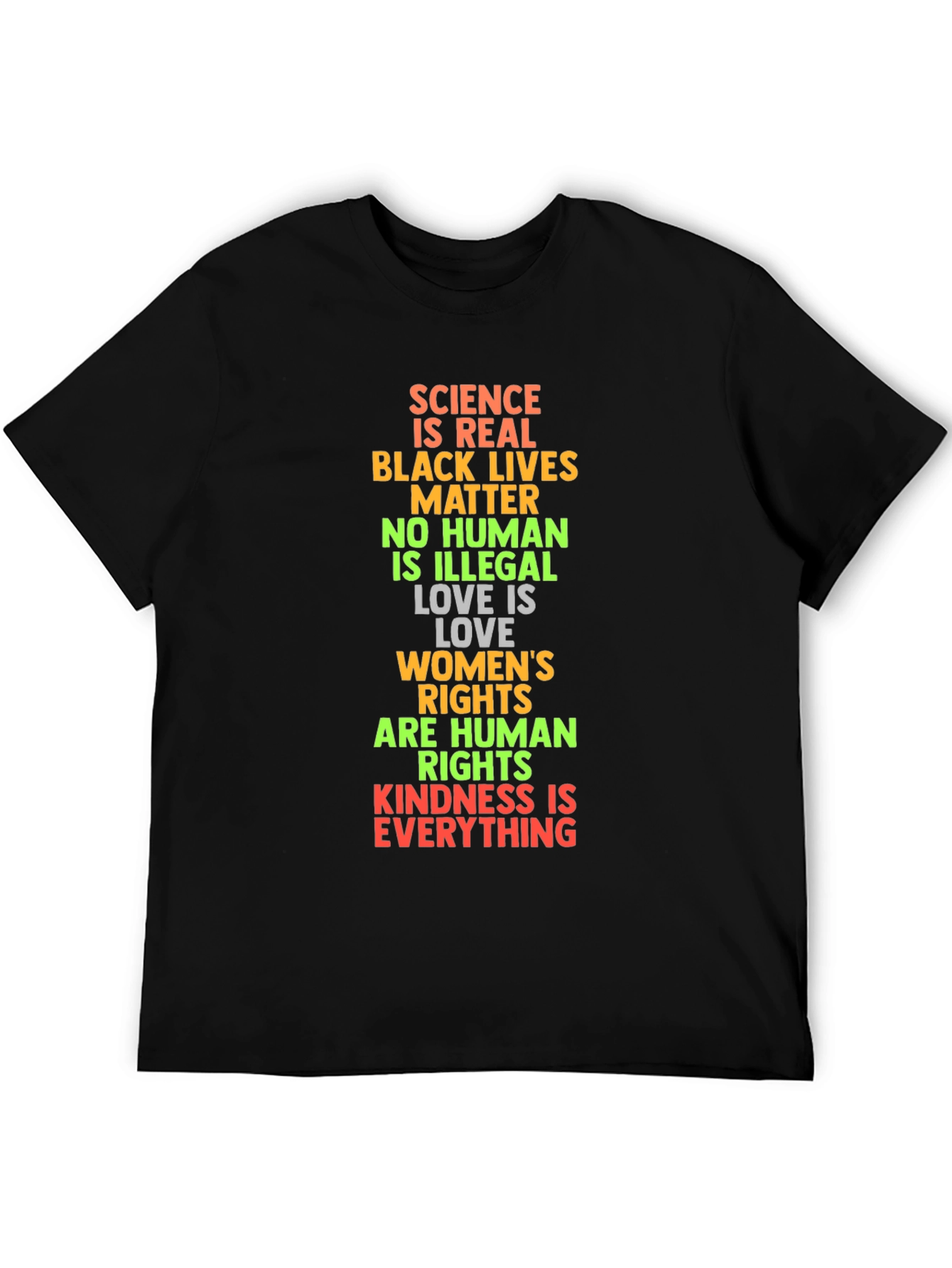Equality Message Graphic Tee - Science is Real
