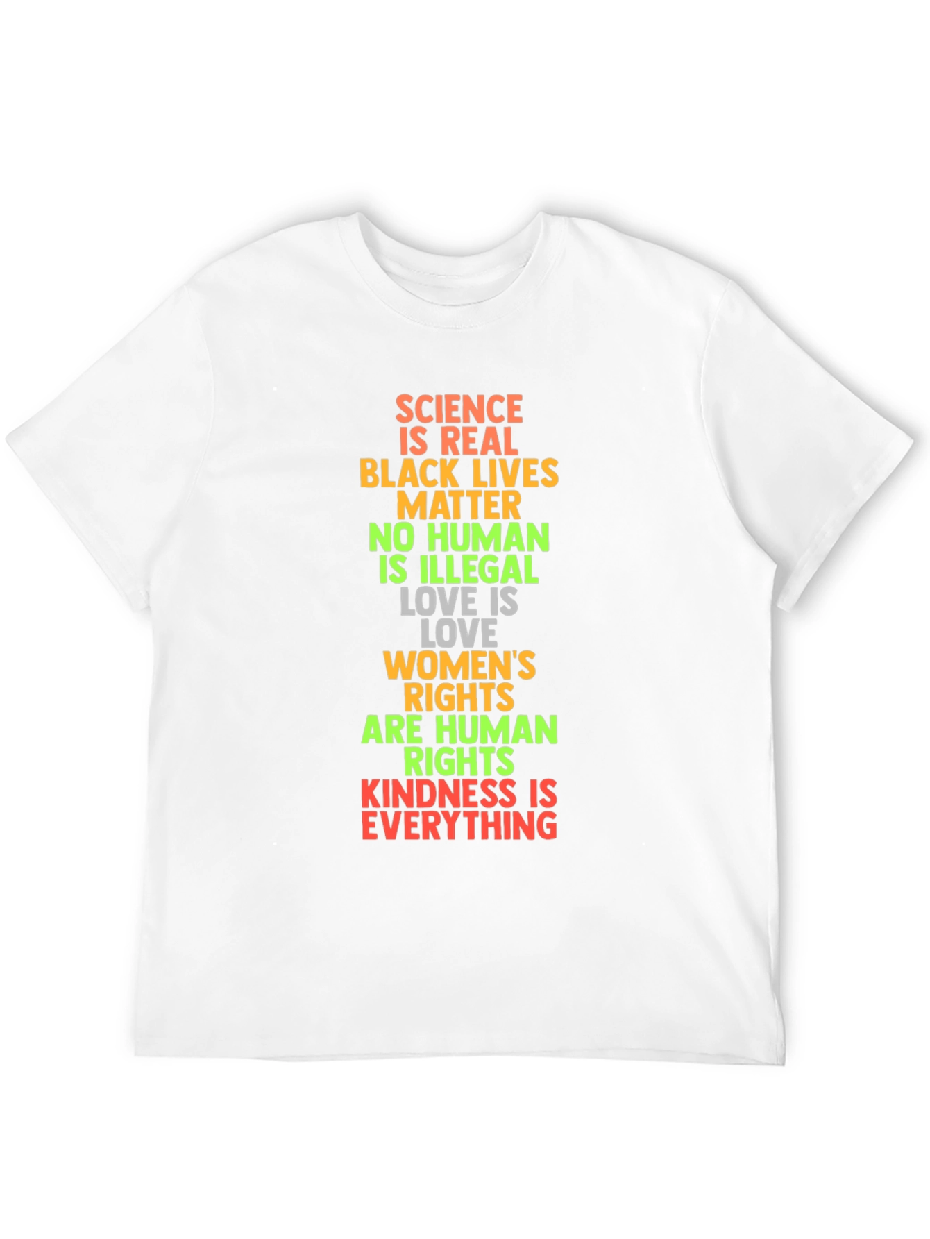 Equality Message Graphic Tee - Science is Real