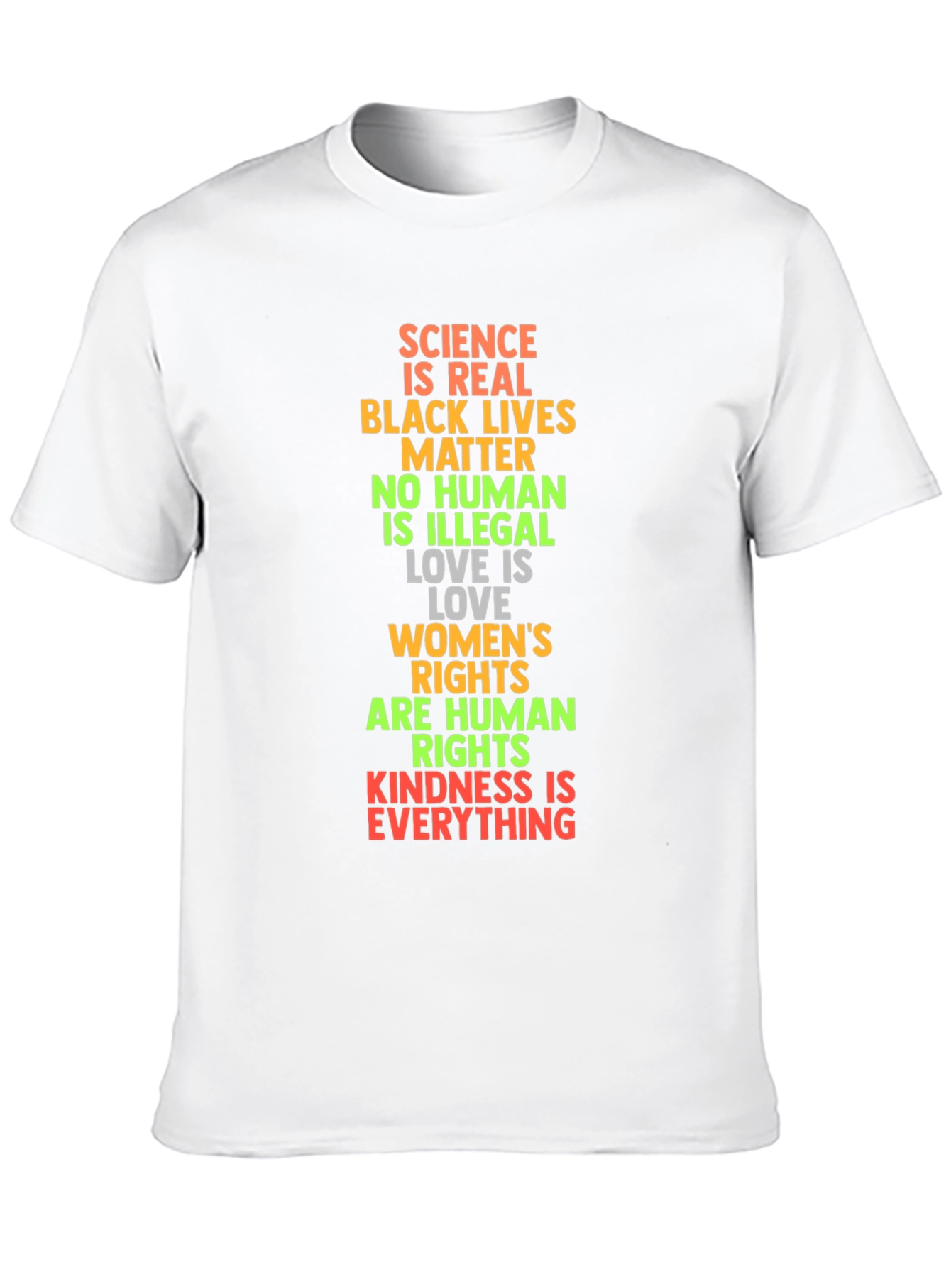 Equality Message Graphic Tee - Science is Real