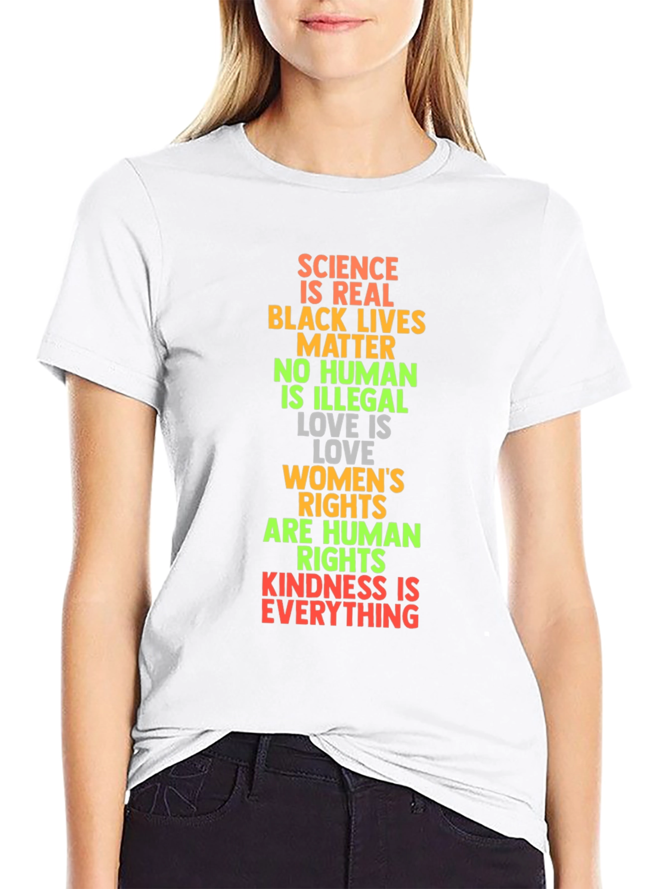 Equality Message Graphic Tee - Science is Real
