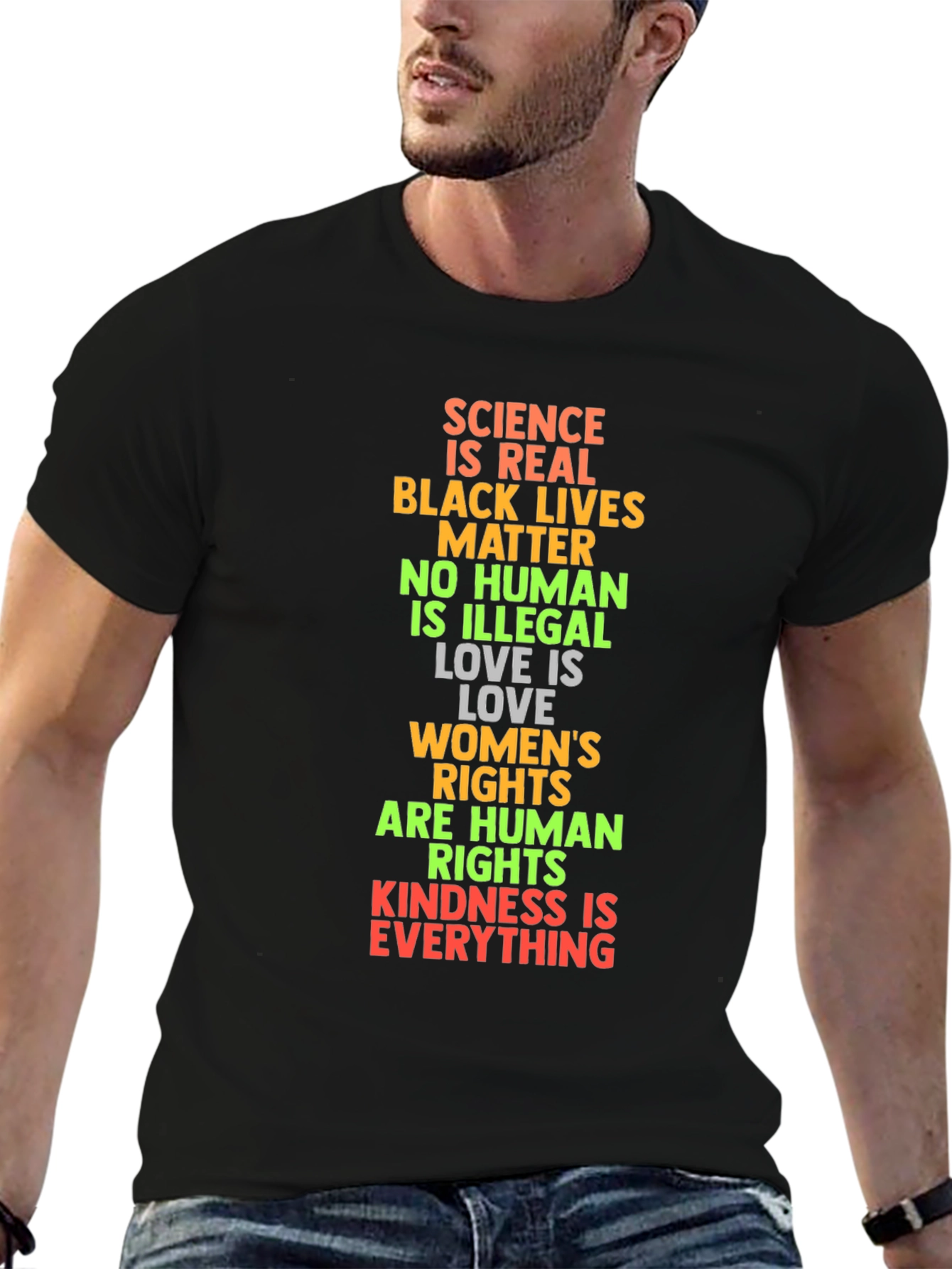 Equality Message Graphic Tee - Science is Real