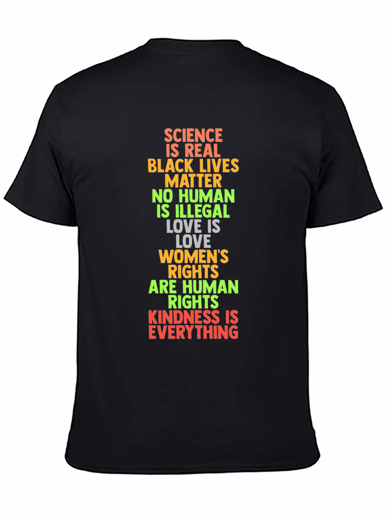 Equality Message Graphic Tee - Science is Real