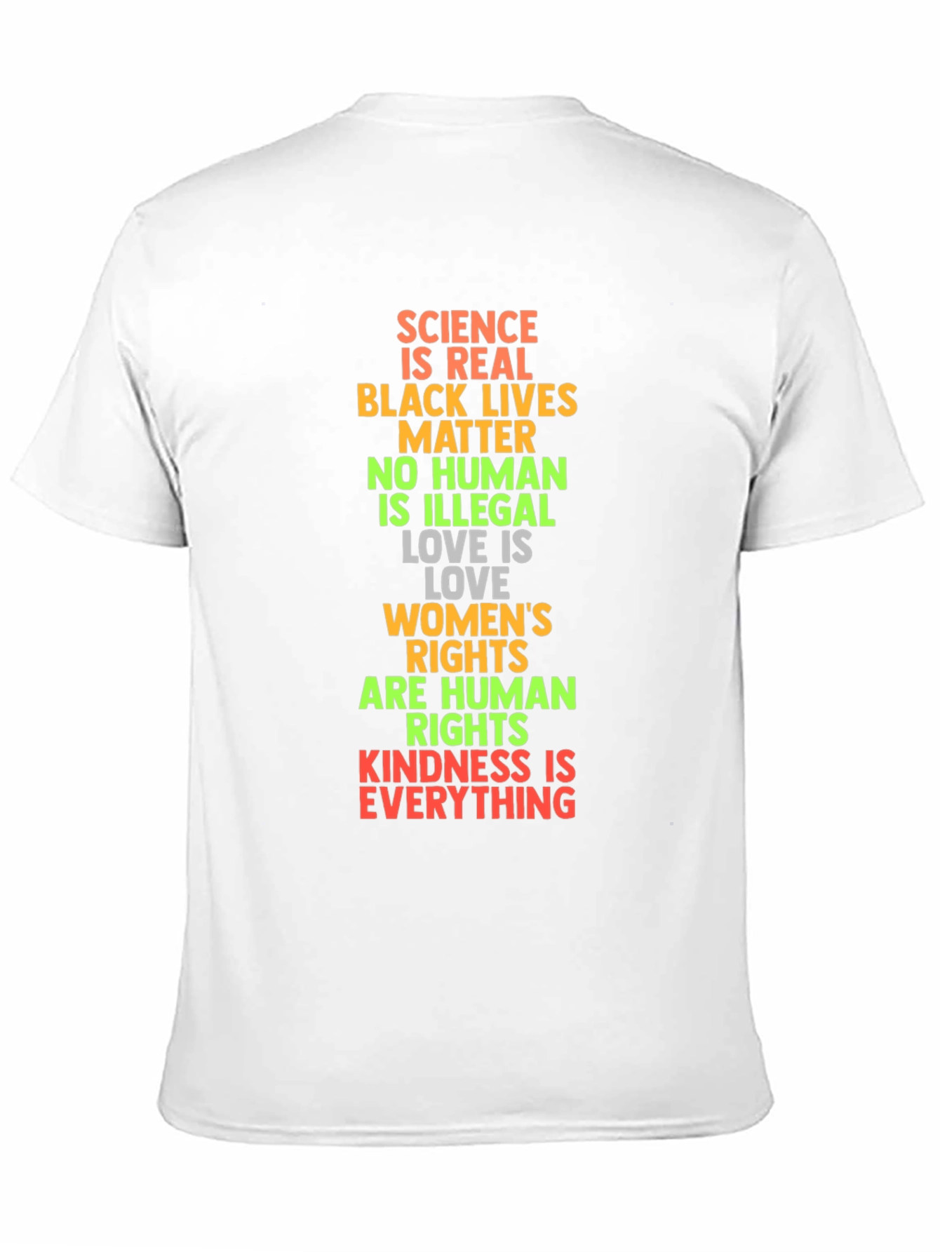 Equality Message Graphic Tee - Science is Real