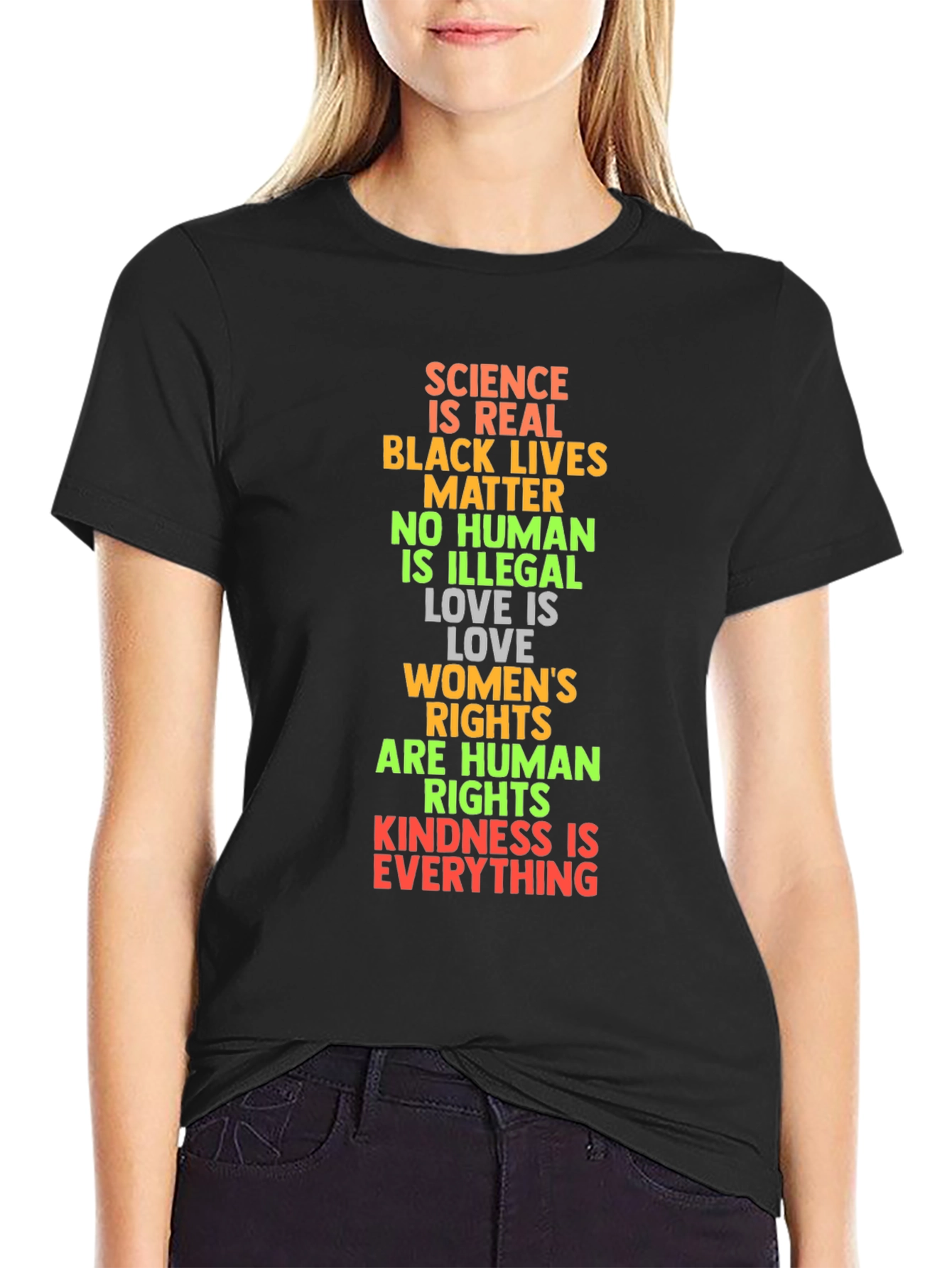 Equality Message Graphic Tee - Science is Real