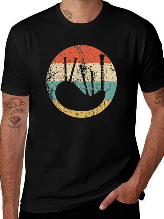Vintage Bagpipe T-Shirt