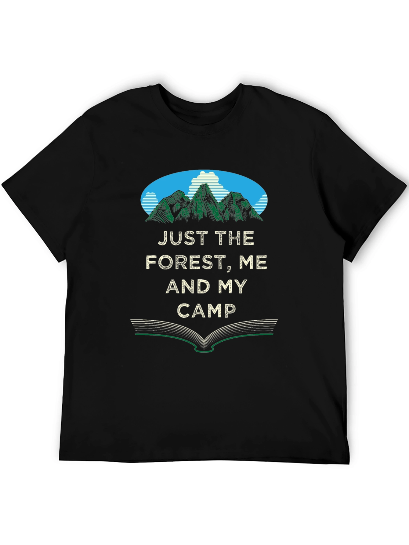 Forest Camp Book T-Shirt