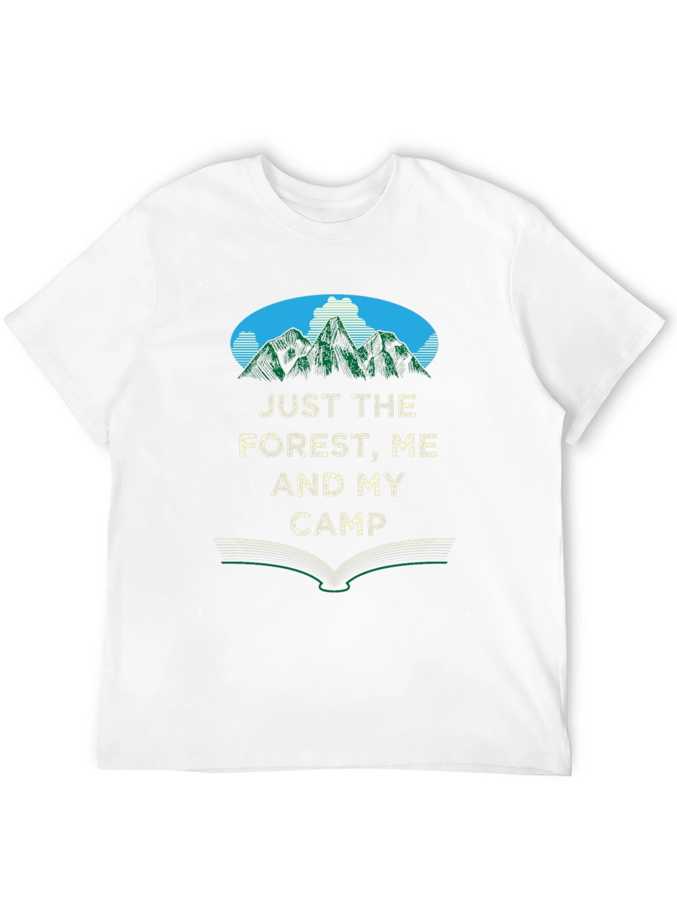 Forest Camp Book T-Shirt