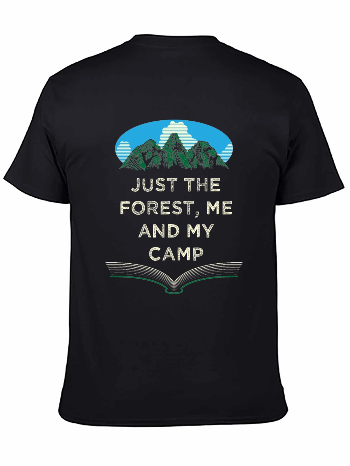 Forest Camp Book T-Shirt