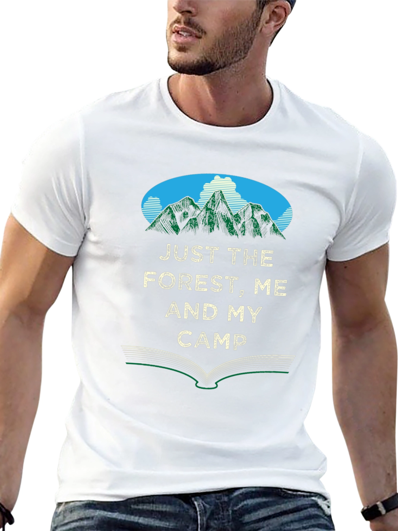 Forest Camp Book T-Shirt