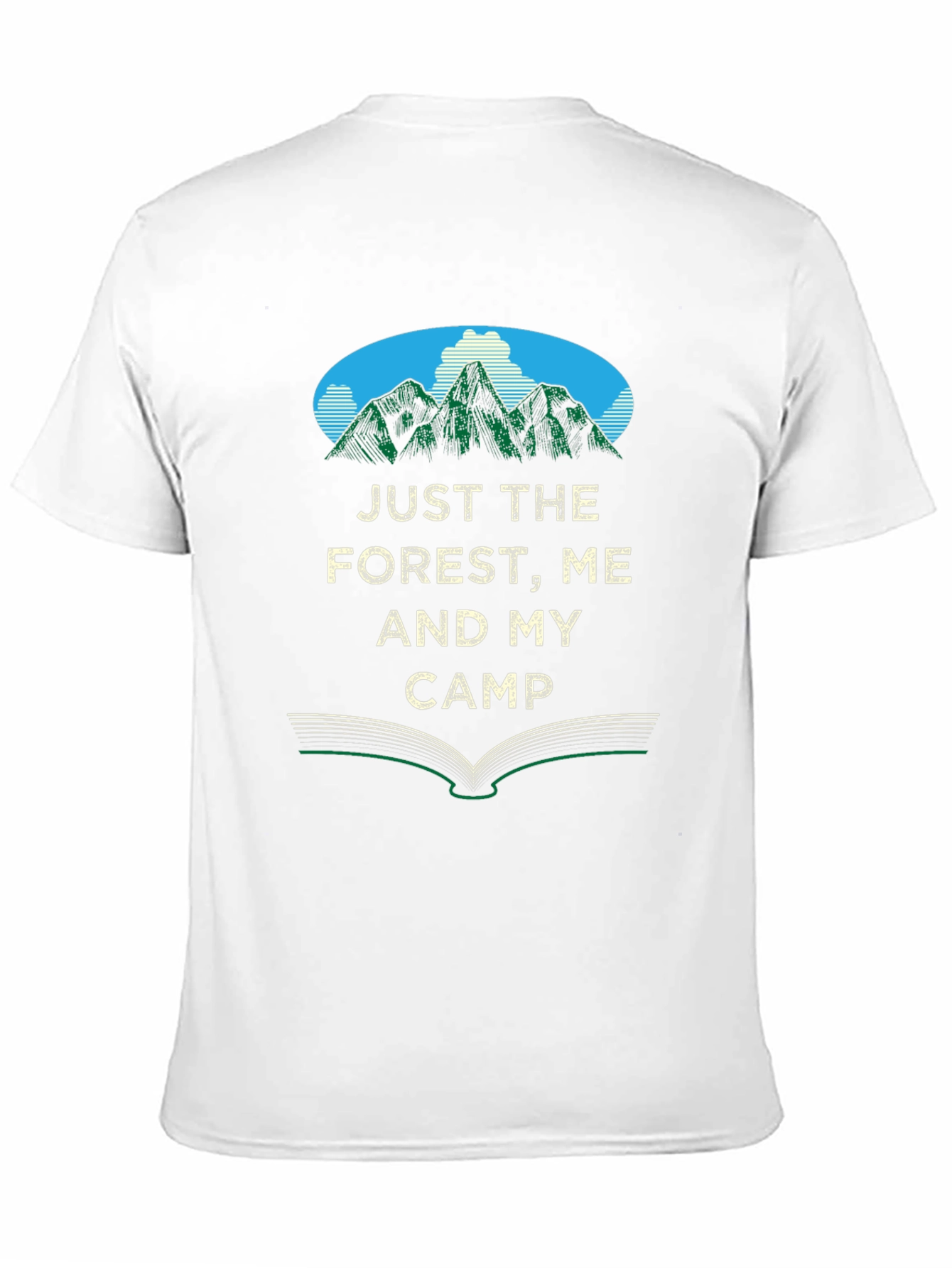 Forest Camp Book T-Shirt