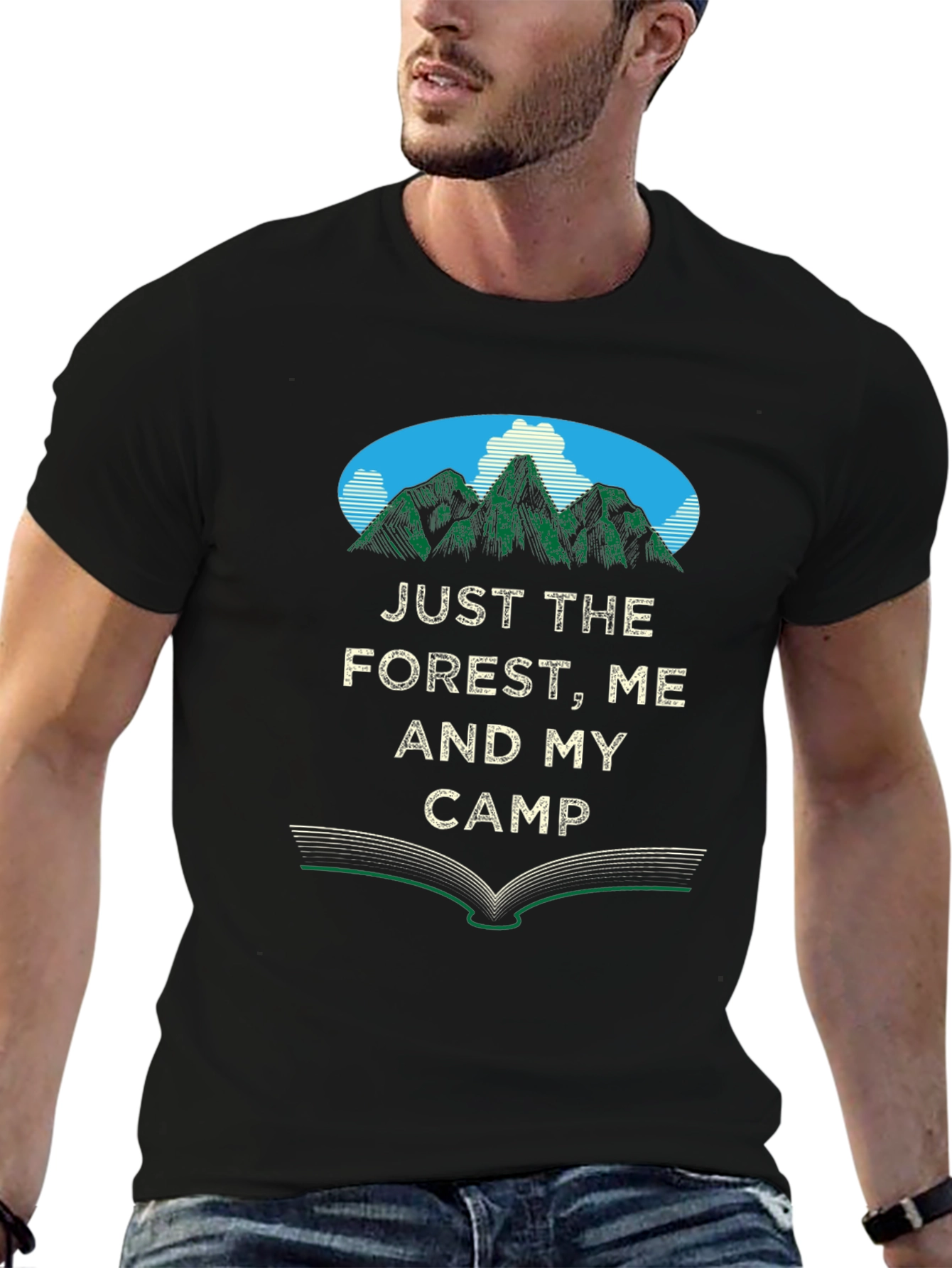 Forest Camp Book T-Shirt