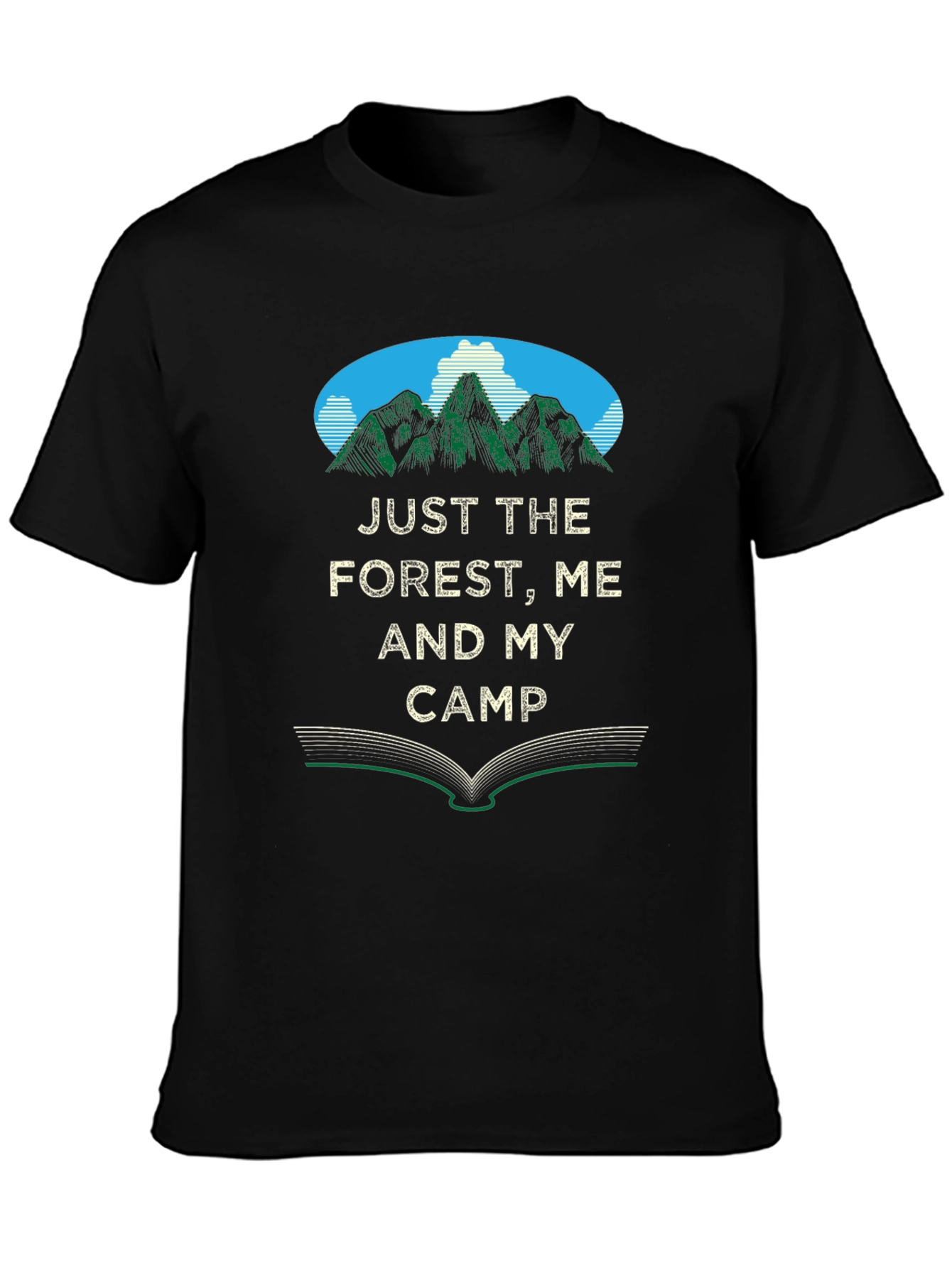 Forest Camp Book T-Shirt