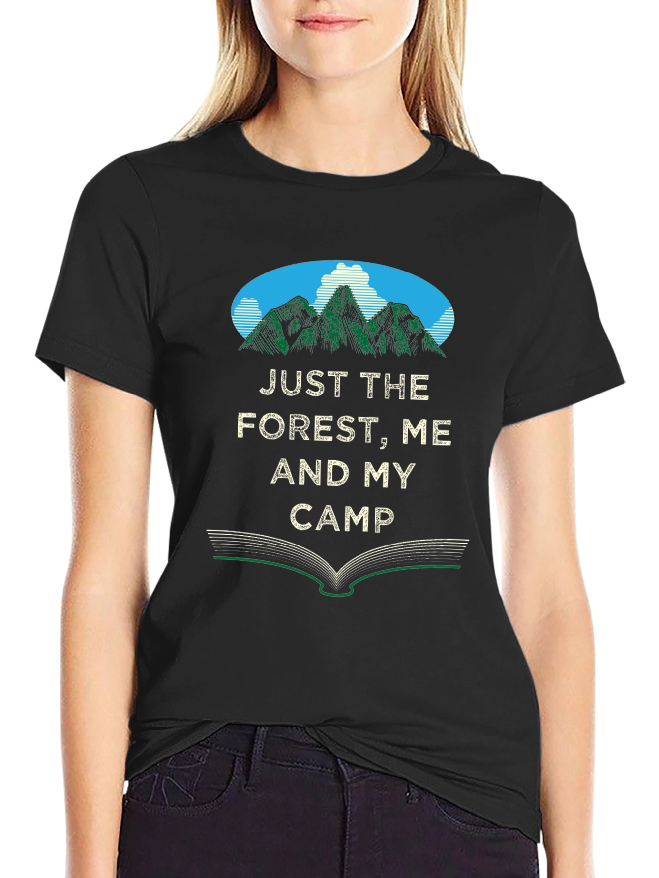 Forest Camp Book T-Shirt