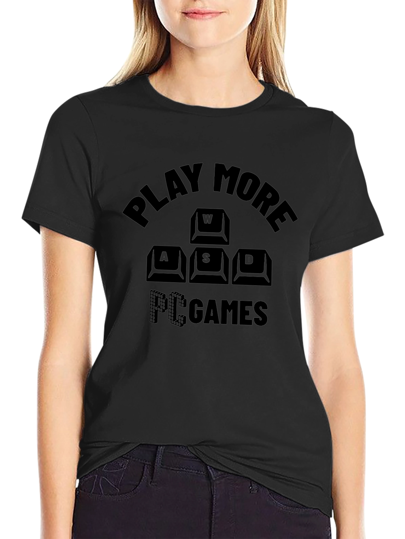 Play More PC Games T-Shirt - Gamer Tee