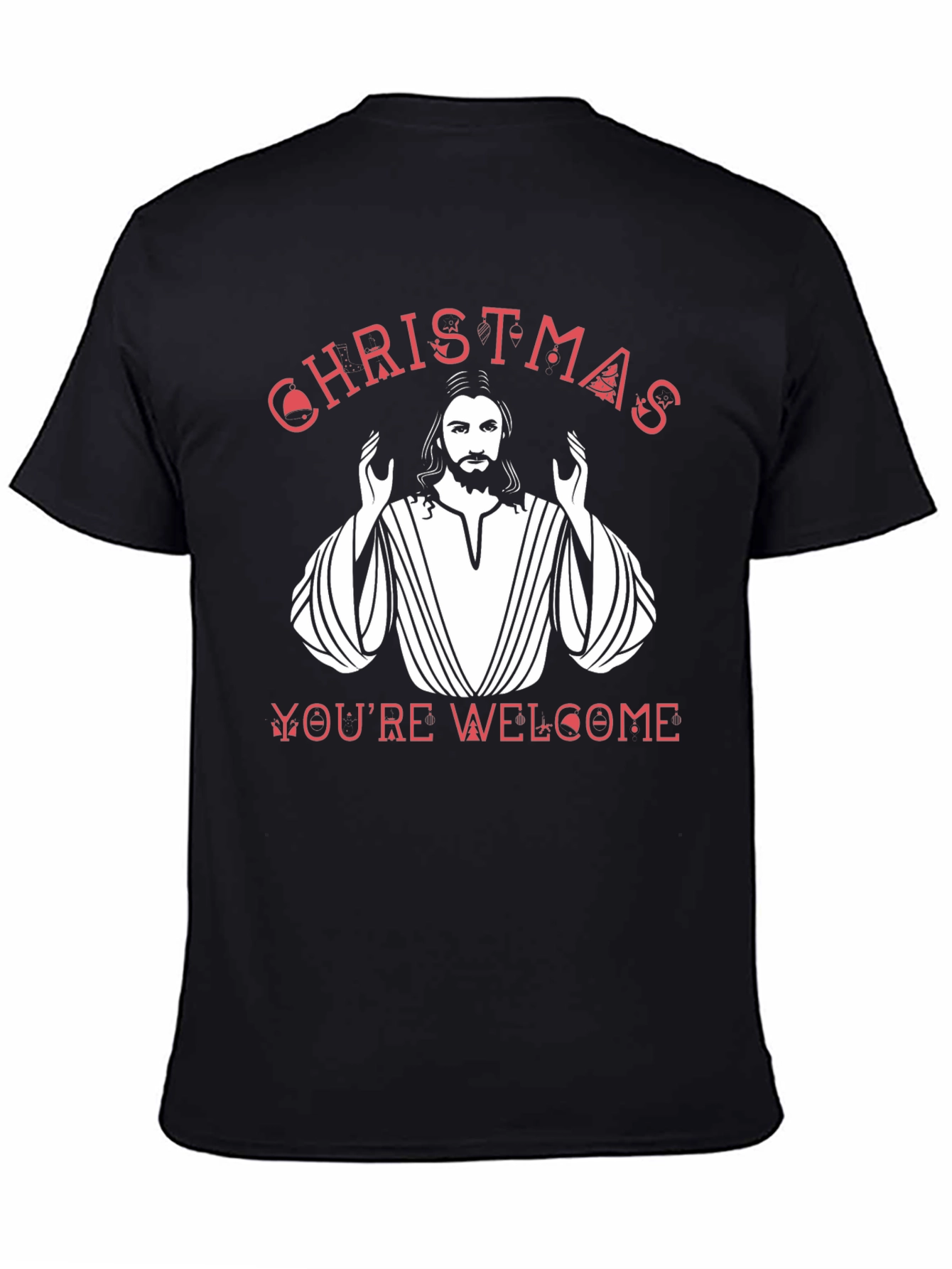 Christmas Youre Welcome Jesus Graphic T-Shirt