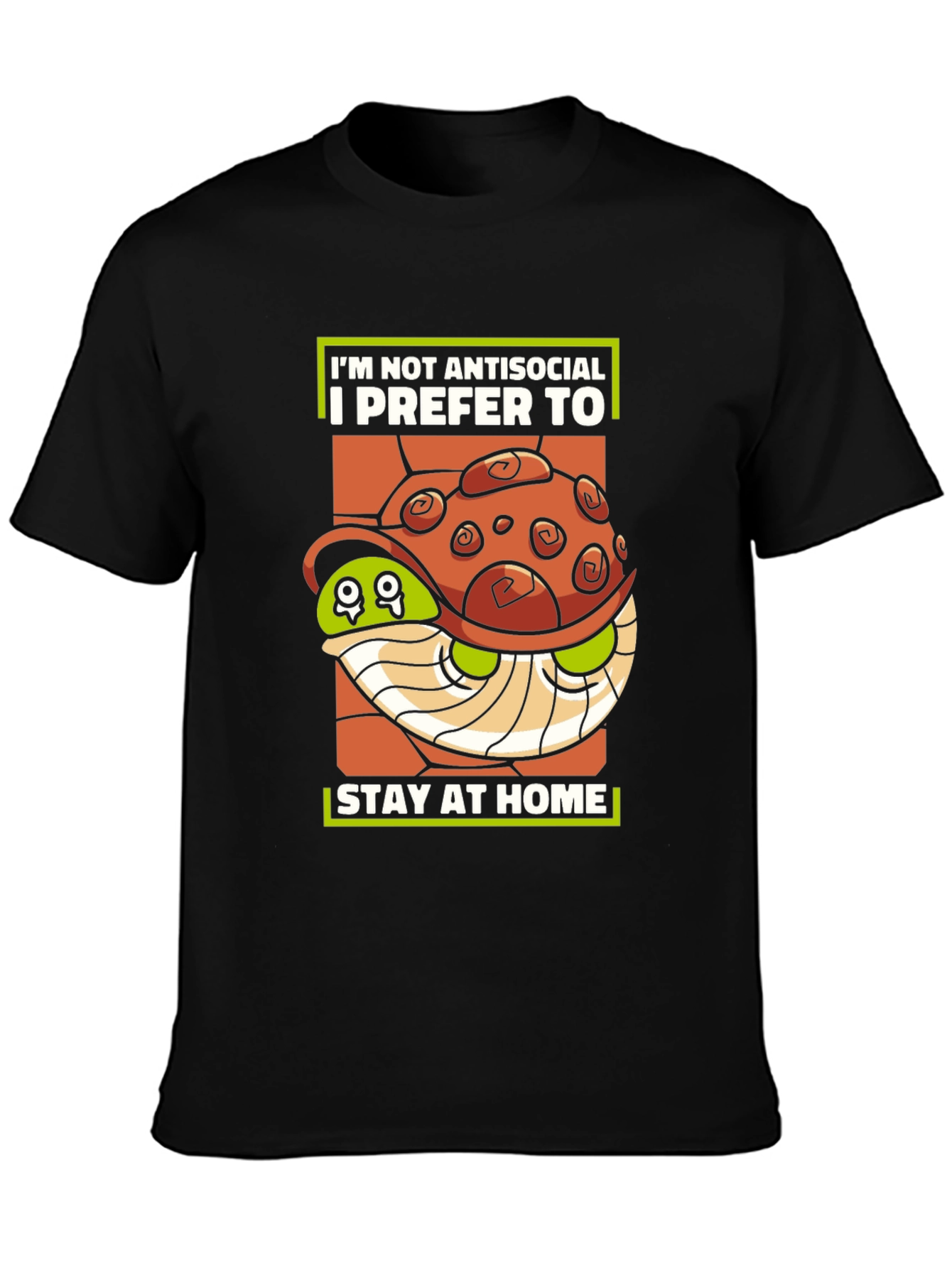Introvert Turtle T-Shirt - Stay At Home Club Tee