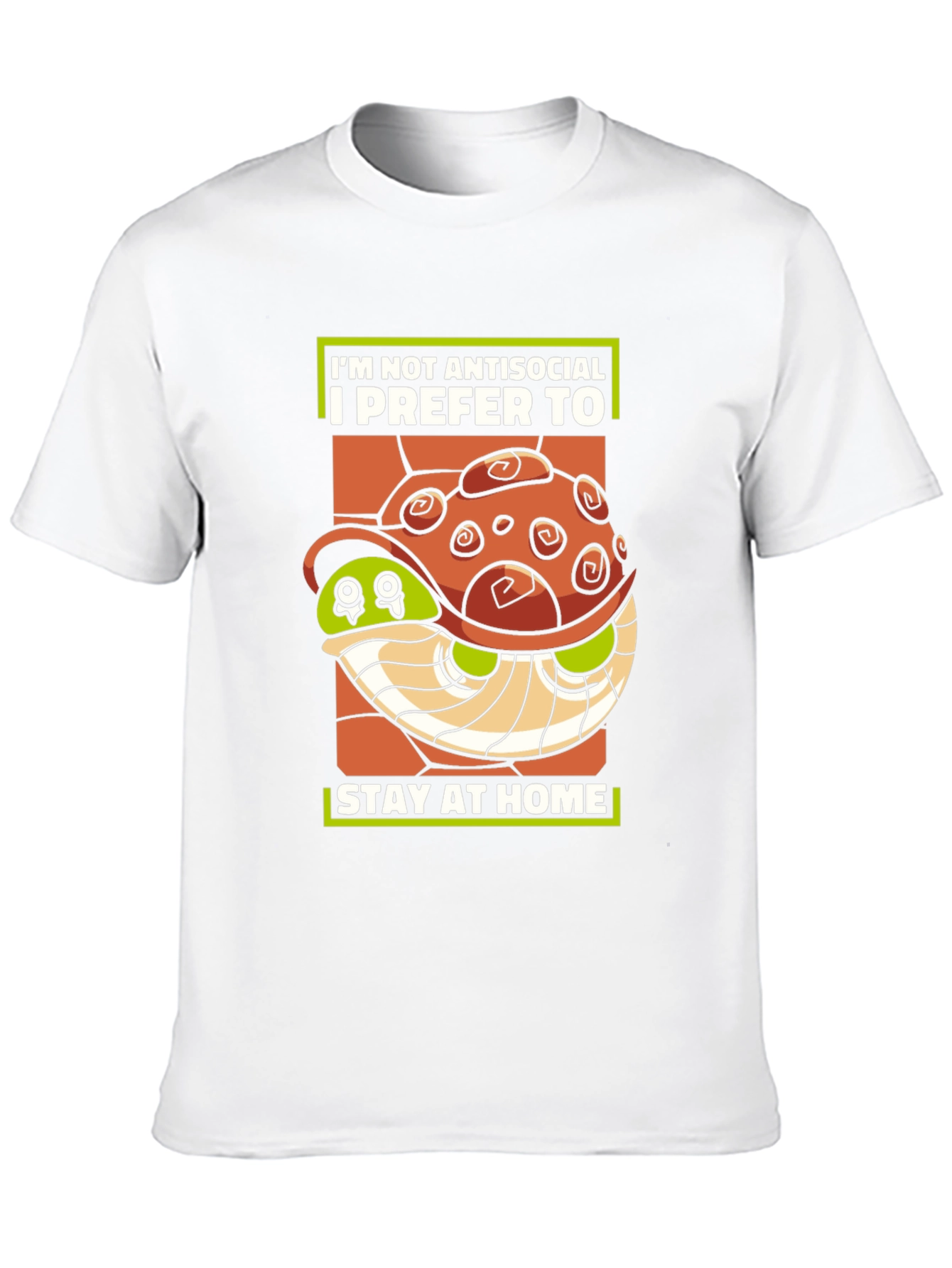 Introvert Turtle T-Shirt - Stay At Home Club Tee