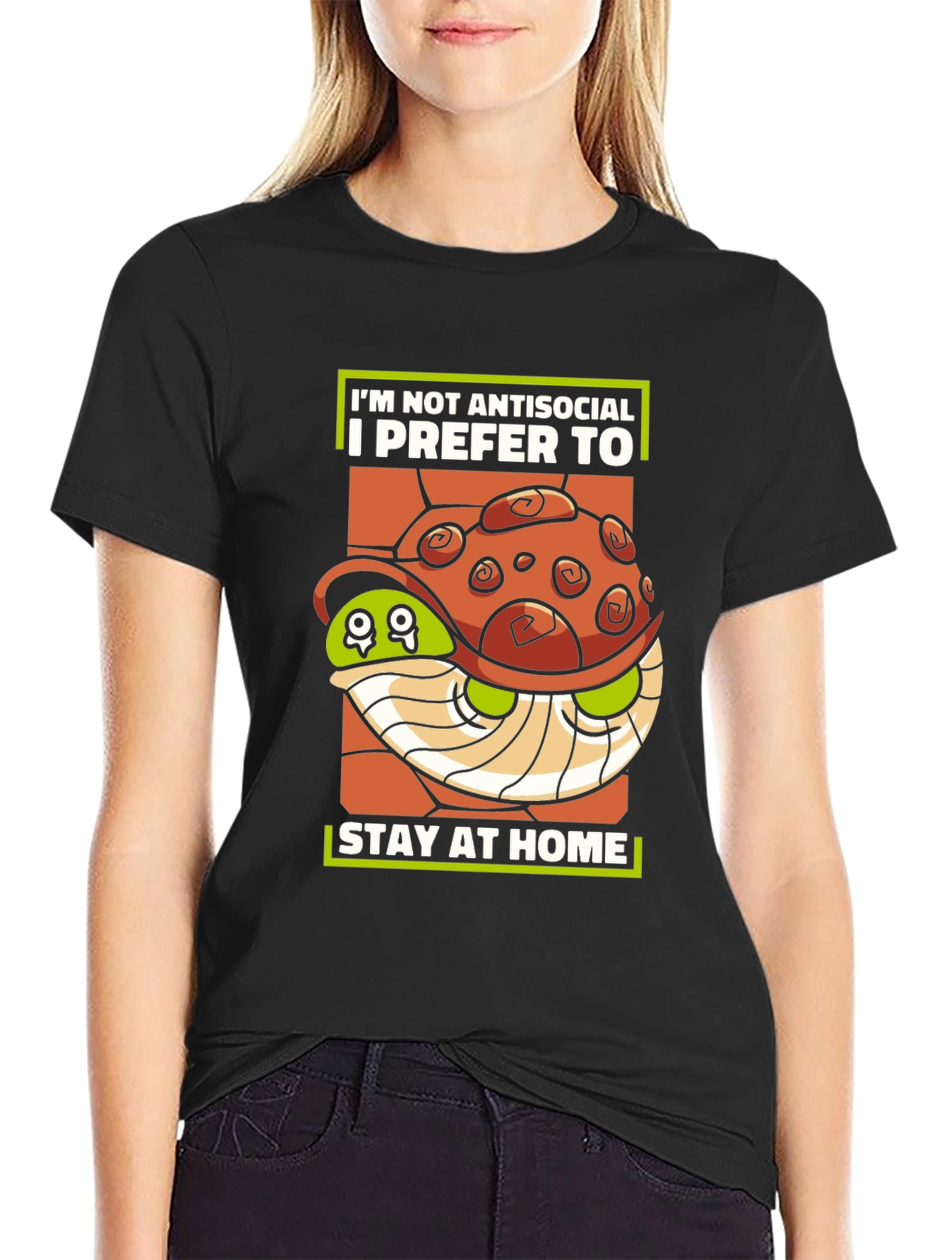 Introvert Turtle T-Shirt - Stay At Home Club Tee