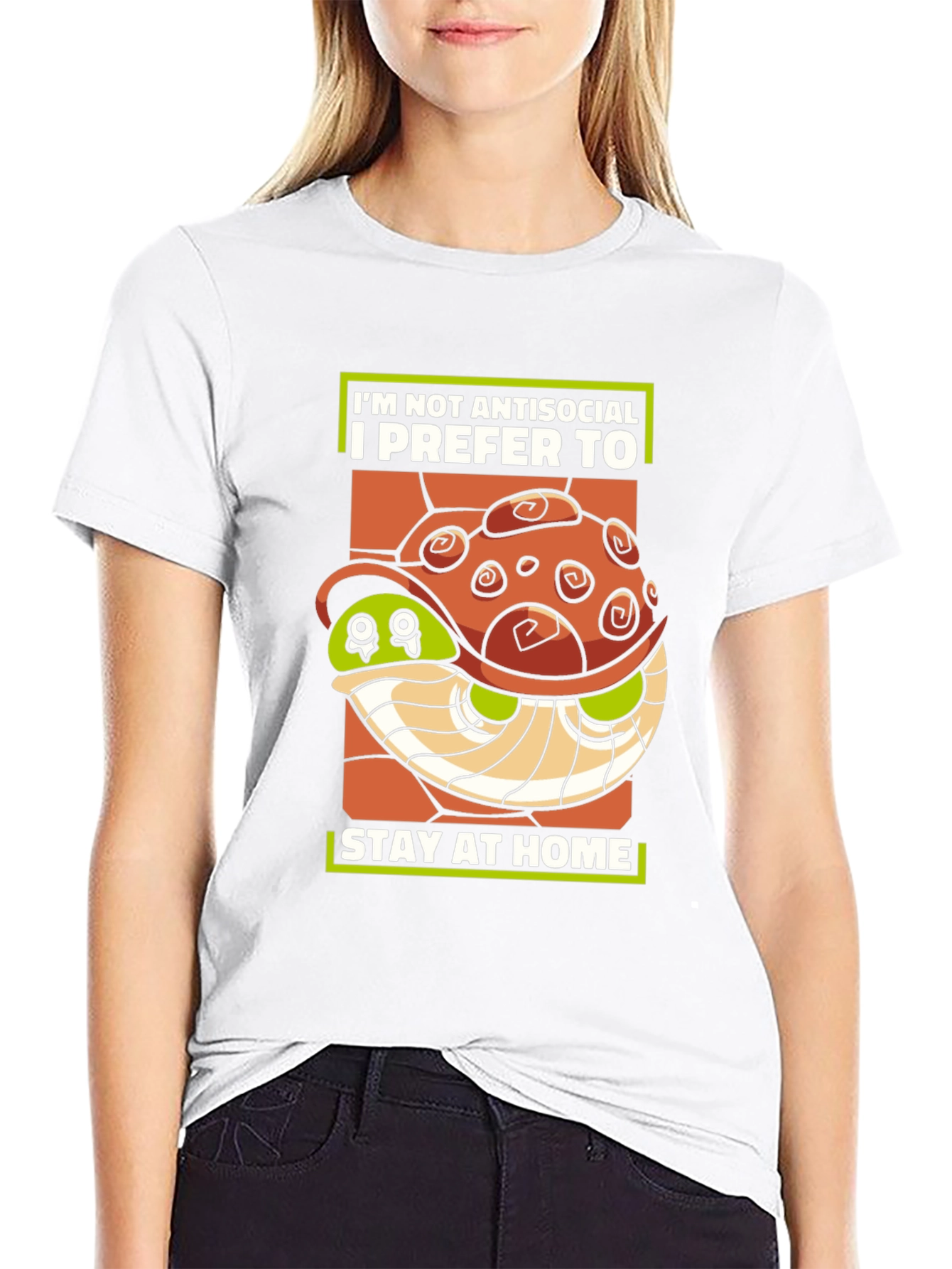 Introvert Turtle T-Shirt - Stay At Home Club Tee