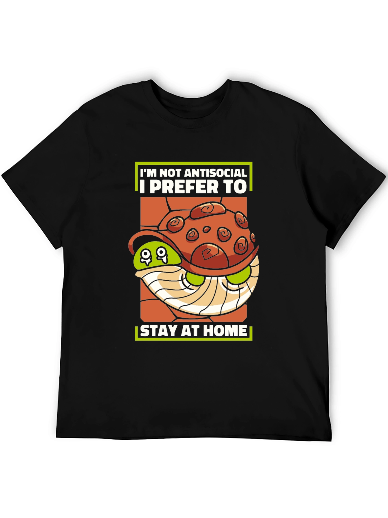 Introvert Turtle T-Shirt - Stay At Home Club Tee