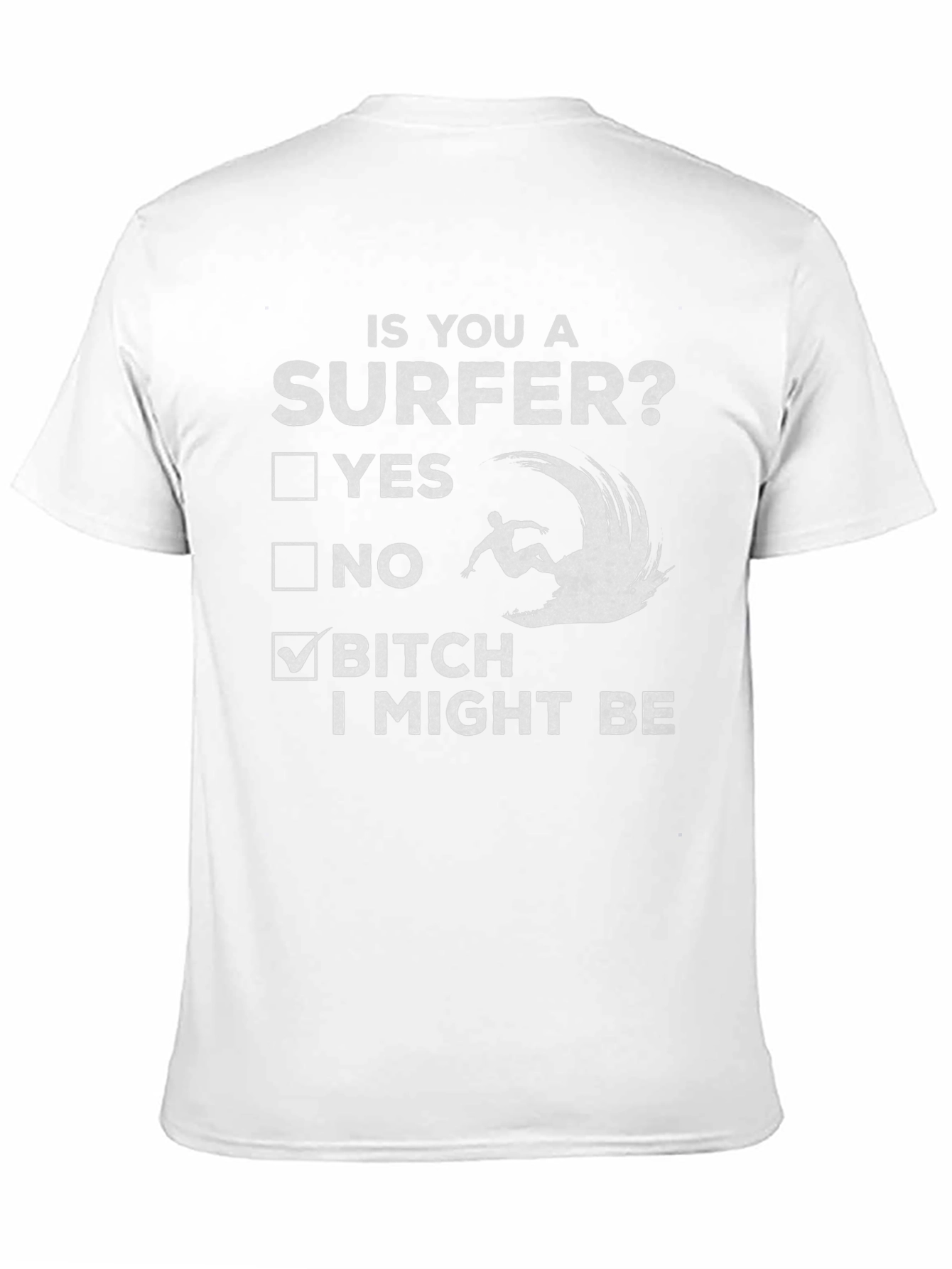 Funny Surfer Graphic T-Shirt