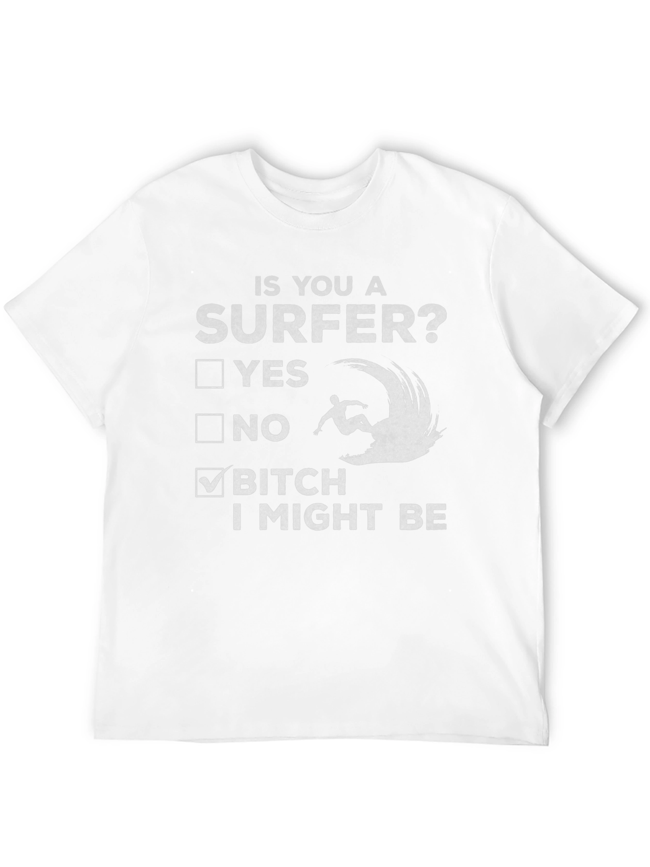 Funny Surfer Graphic T-Shirt