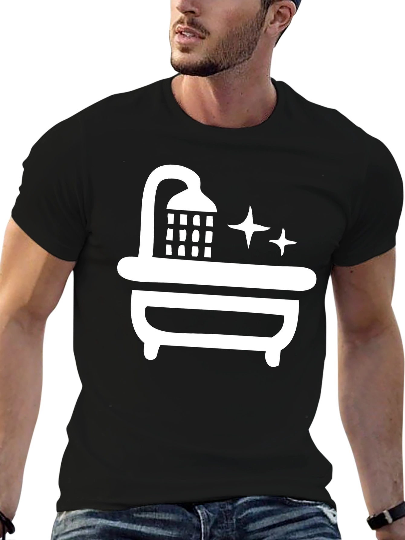 Funny Shower Time T-Shirt
