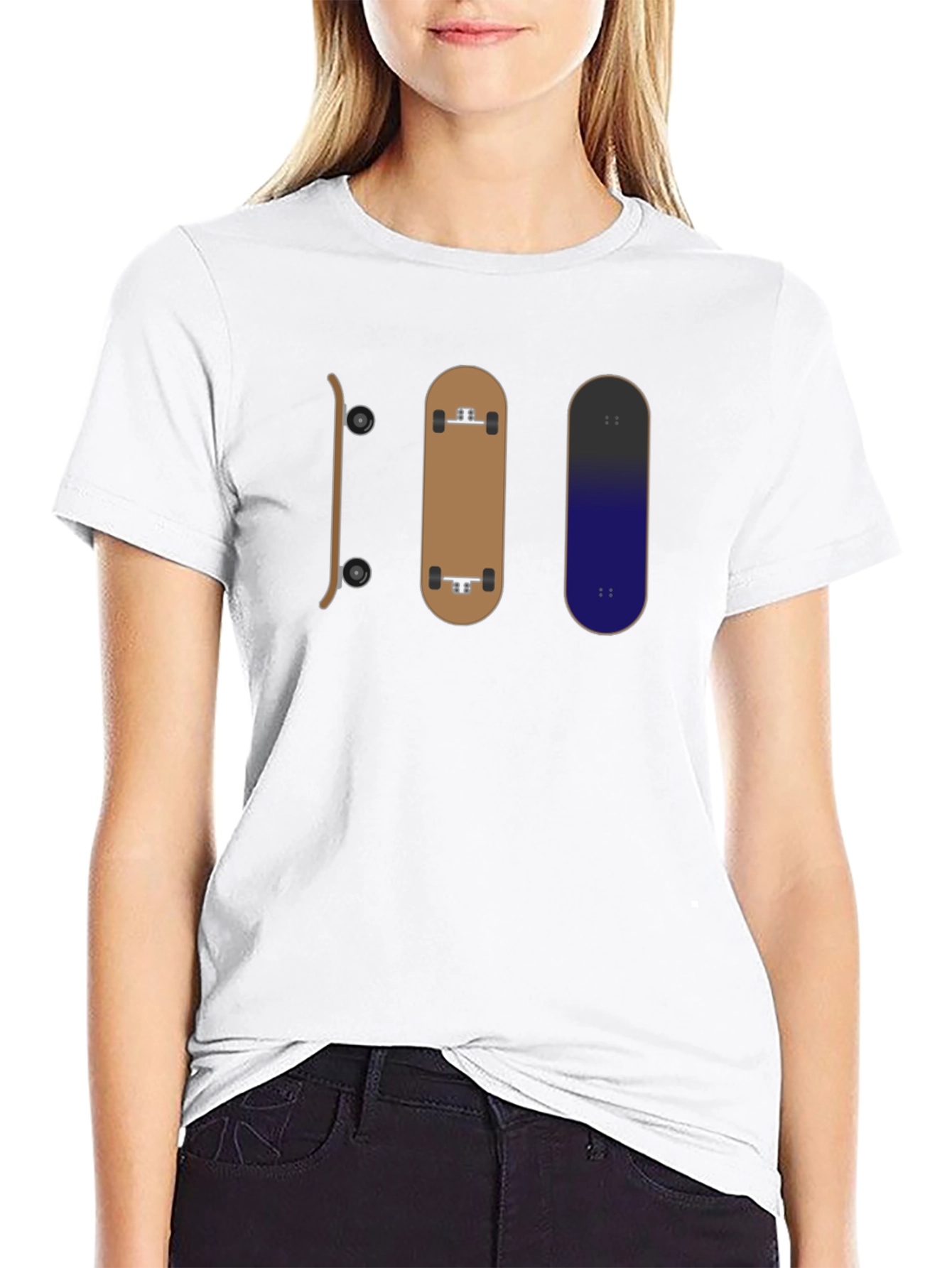 Skateboard Graphic Tee - Cool Skater Style
