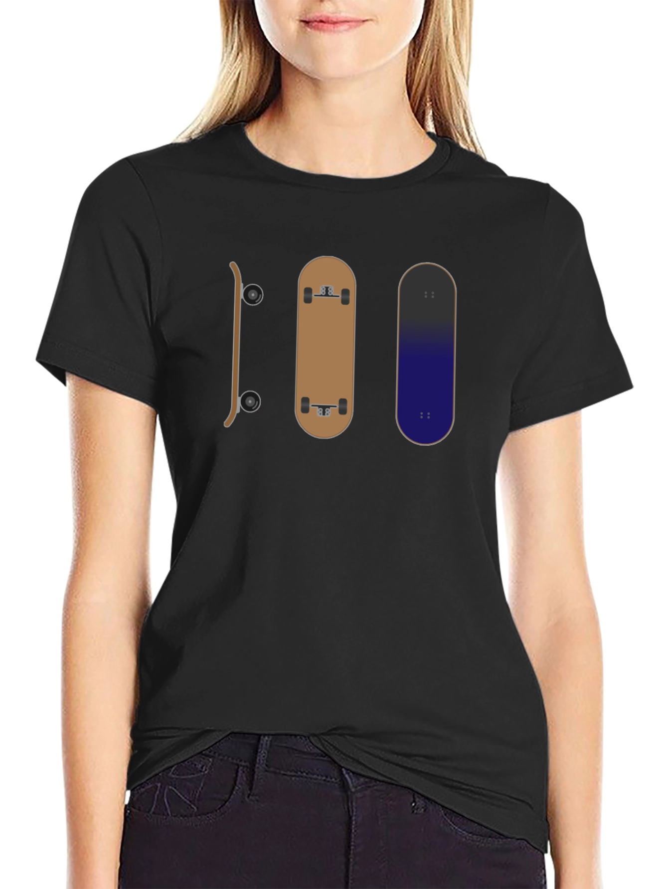 Skateboard Graphic Tee - Cool Skater Style