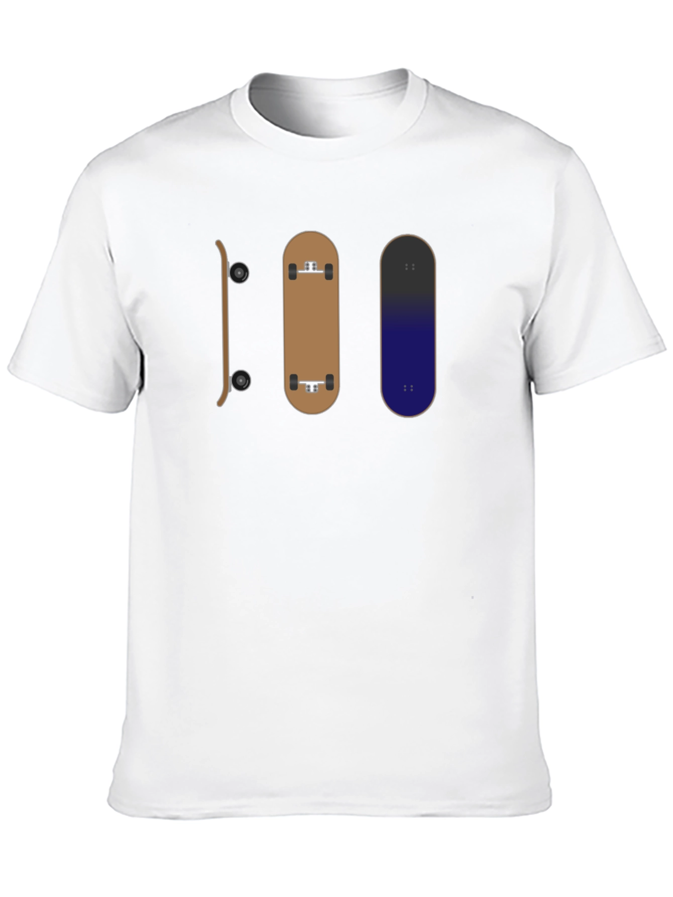 Skateboard Graphic Tee - Cool Skater Style