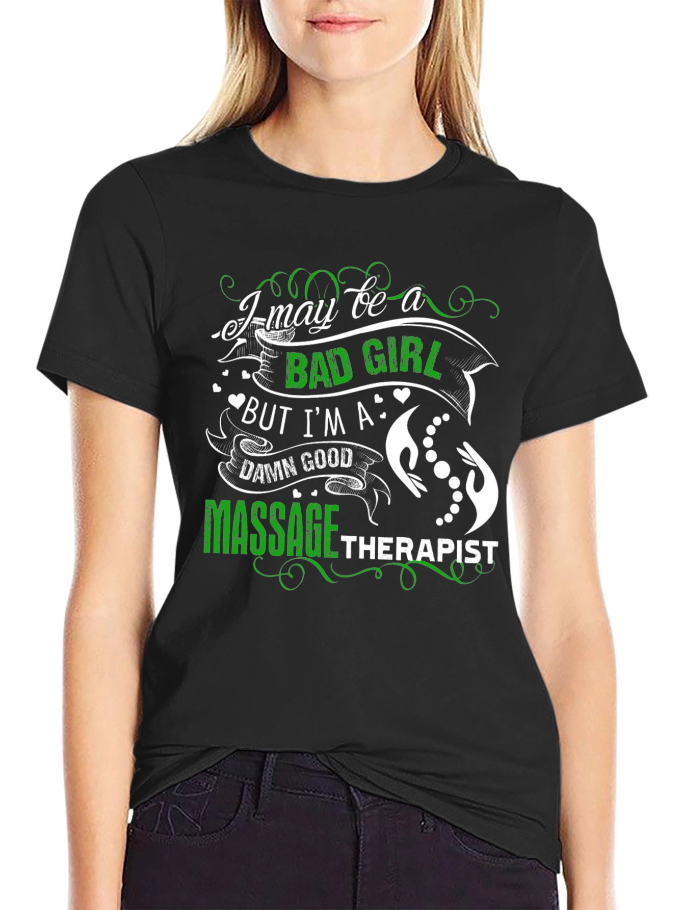 Bad Girl Massage Therapist T-Shirt