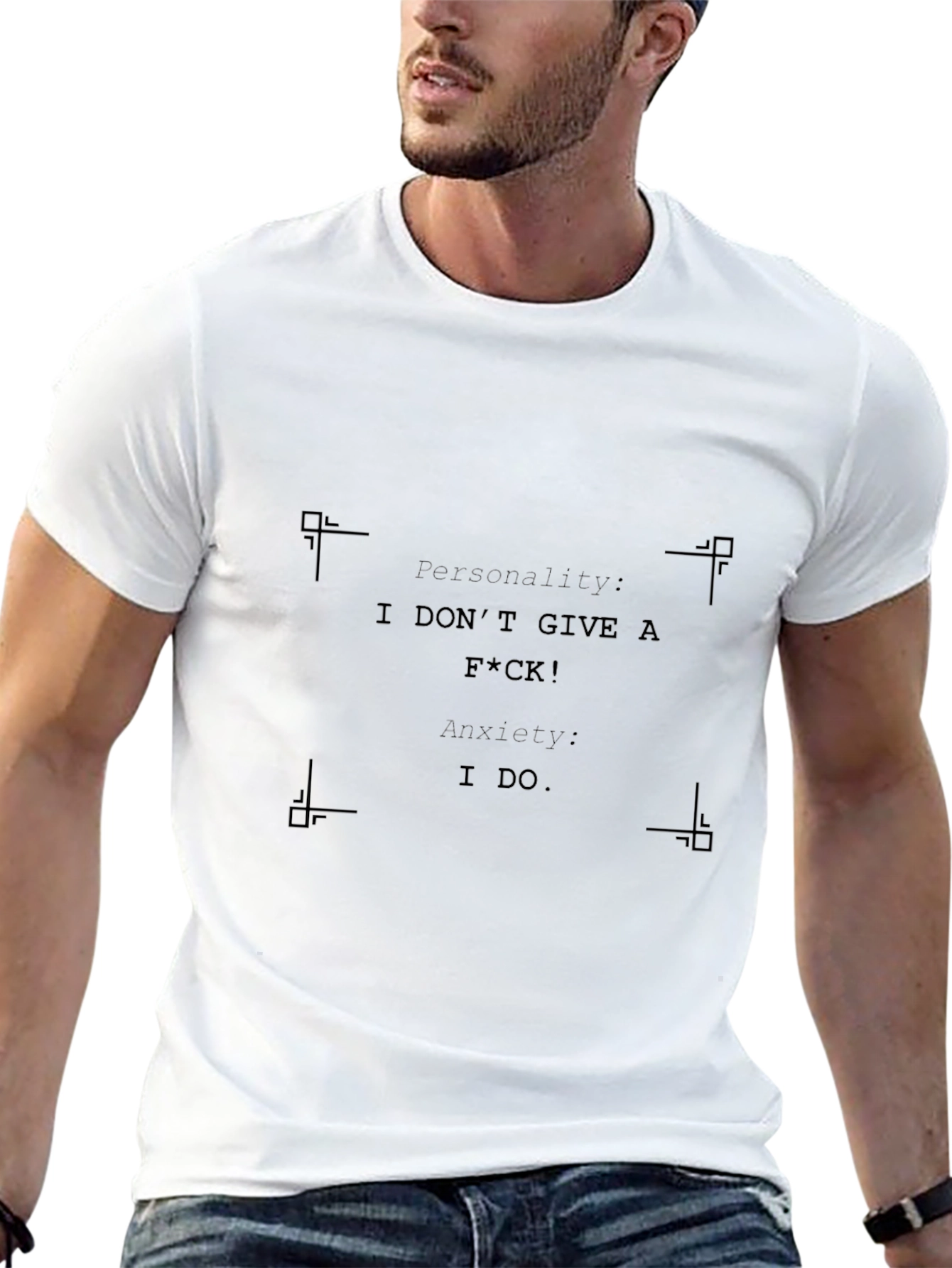 Funny Anxiety T-Shirt - Personality Statement