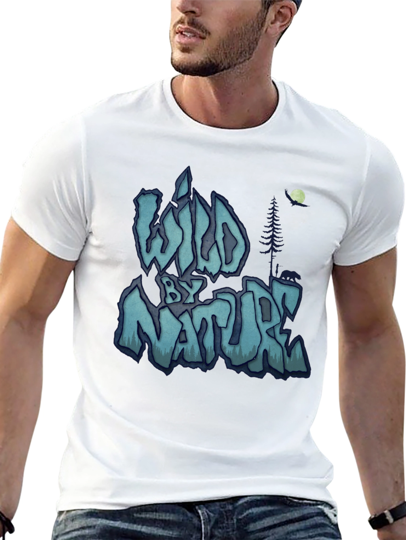 Wild By Nature Graphic Tee - Adventure Awaits