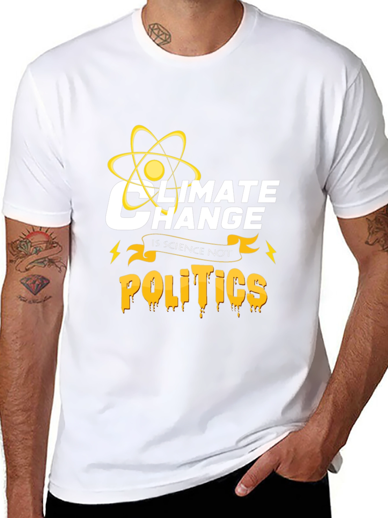 Climate Change Is Science Not Politics T-Shirt