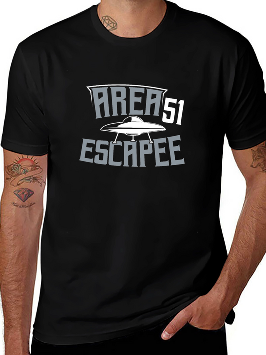 Area 51 Escapee Graphic T-Shirt - Black