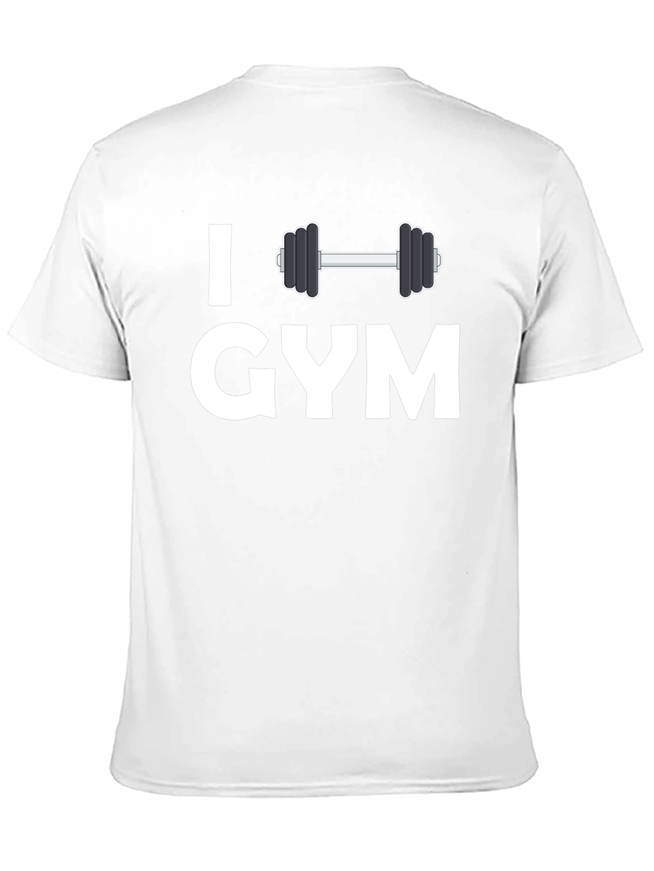 I Love Gym Graphic T-Shirt - Workout Apparel