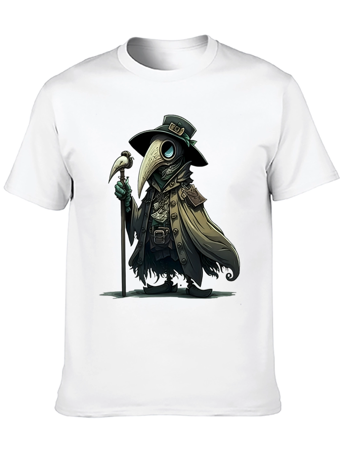 Plague Doctor T-Shirt - Unique Graphic Tee
