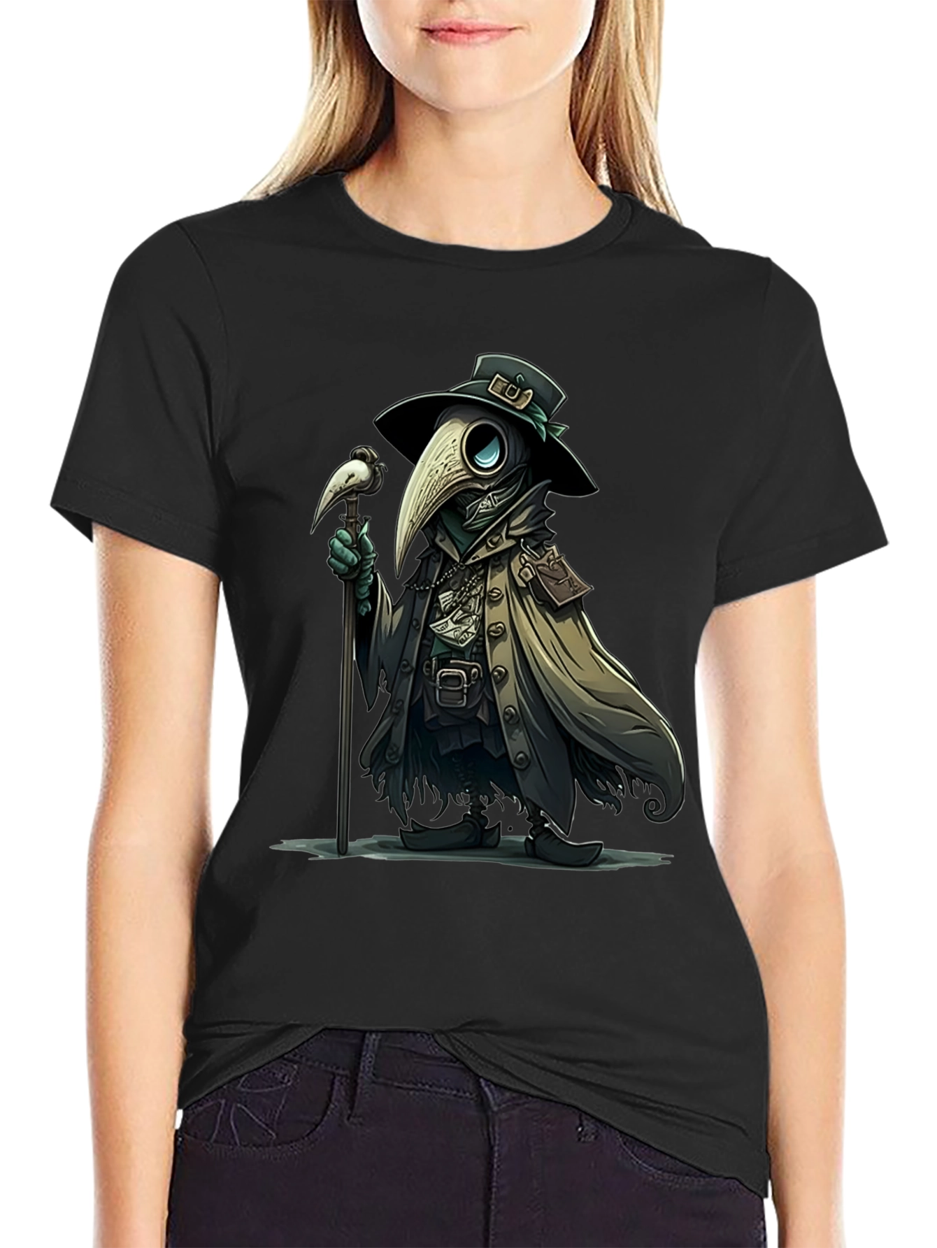 Plague Doctor T-Shirt - Unique Graphic Tee
