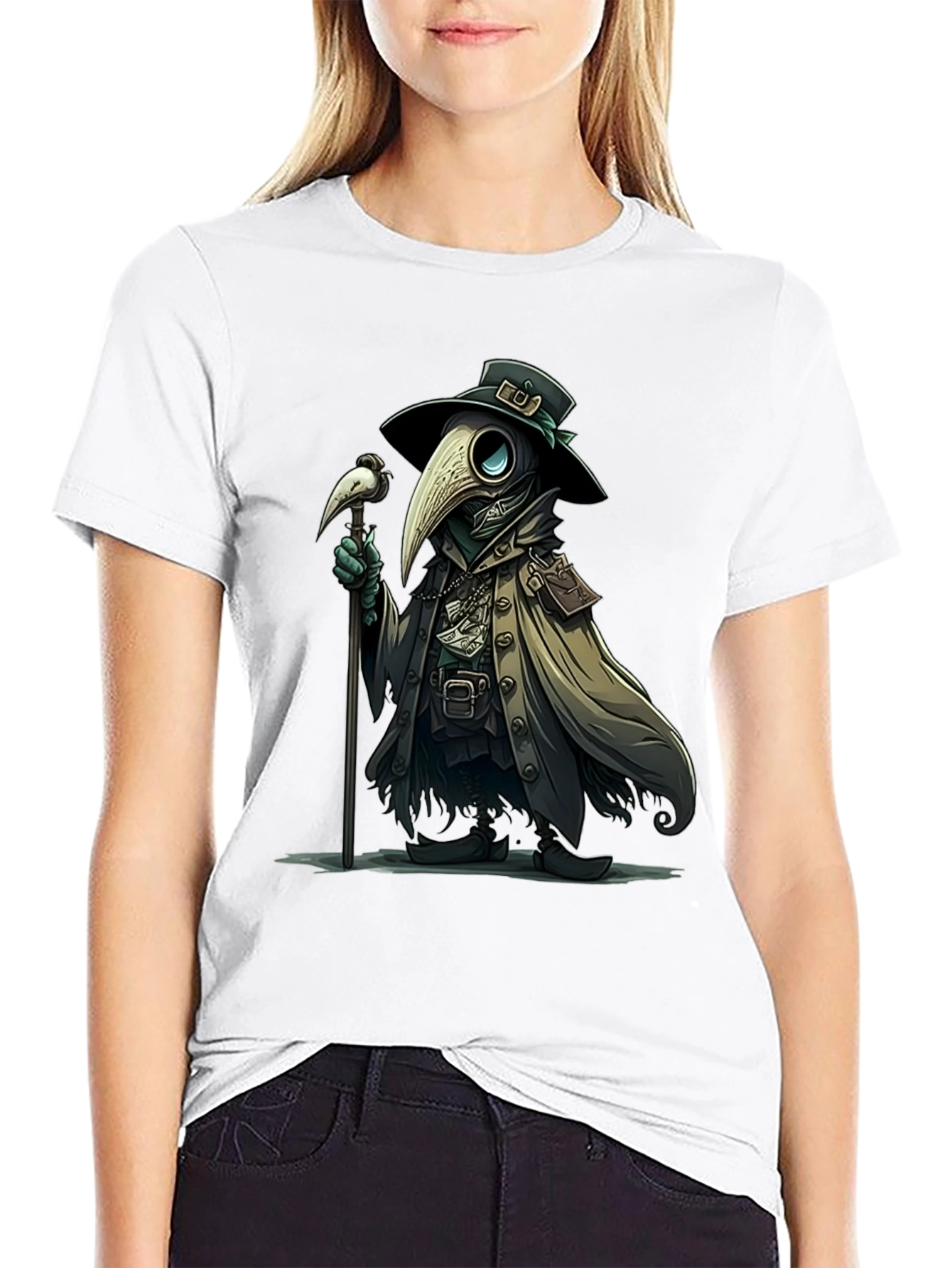 Plague Doctor T-Shirt - Unique Graphic Tee