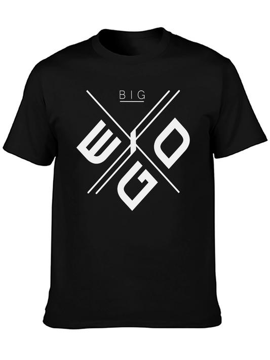 Big Ego Graphic Tee - Modern Black T-Shirt