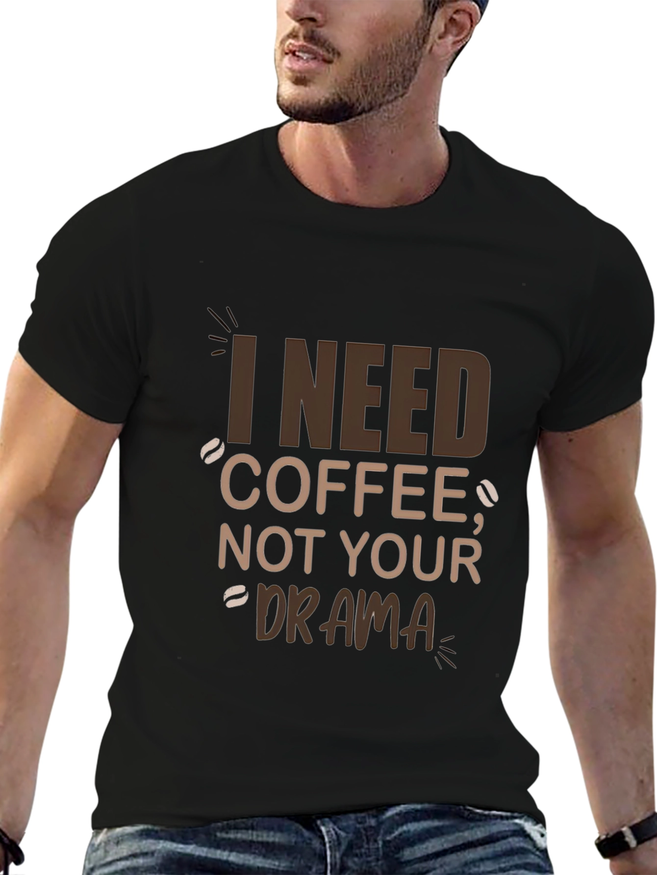 I Need Coffee T-Shirt - Funny Graphic Tee